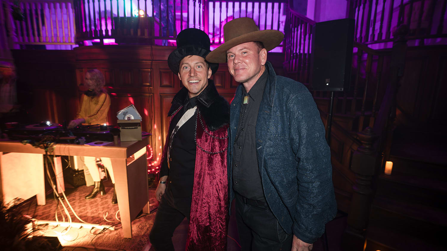 event was held in a venue featuring traditional Southwestern architecture with exposed wooden bea... — Casey Addason Photography