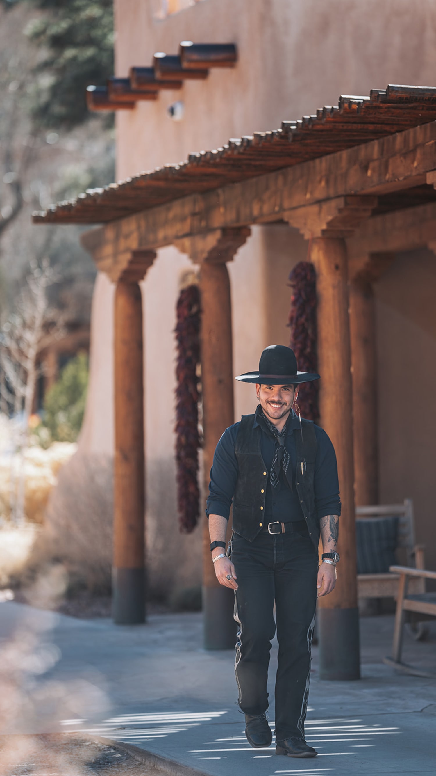 Wedding reception details at Bishop's Lodge — Santa Fe event photographer Casey Addason