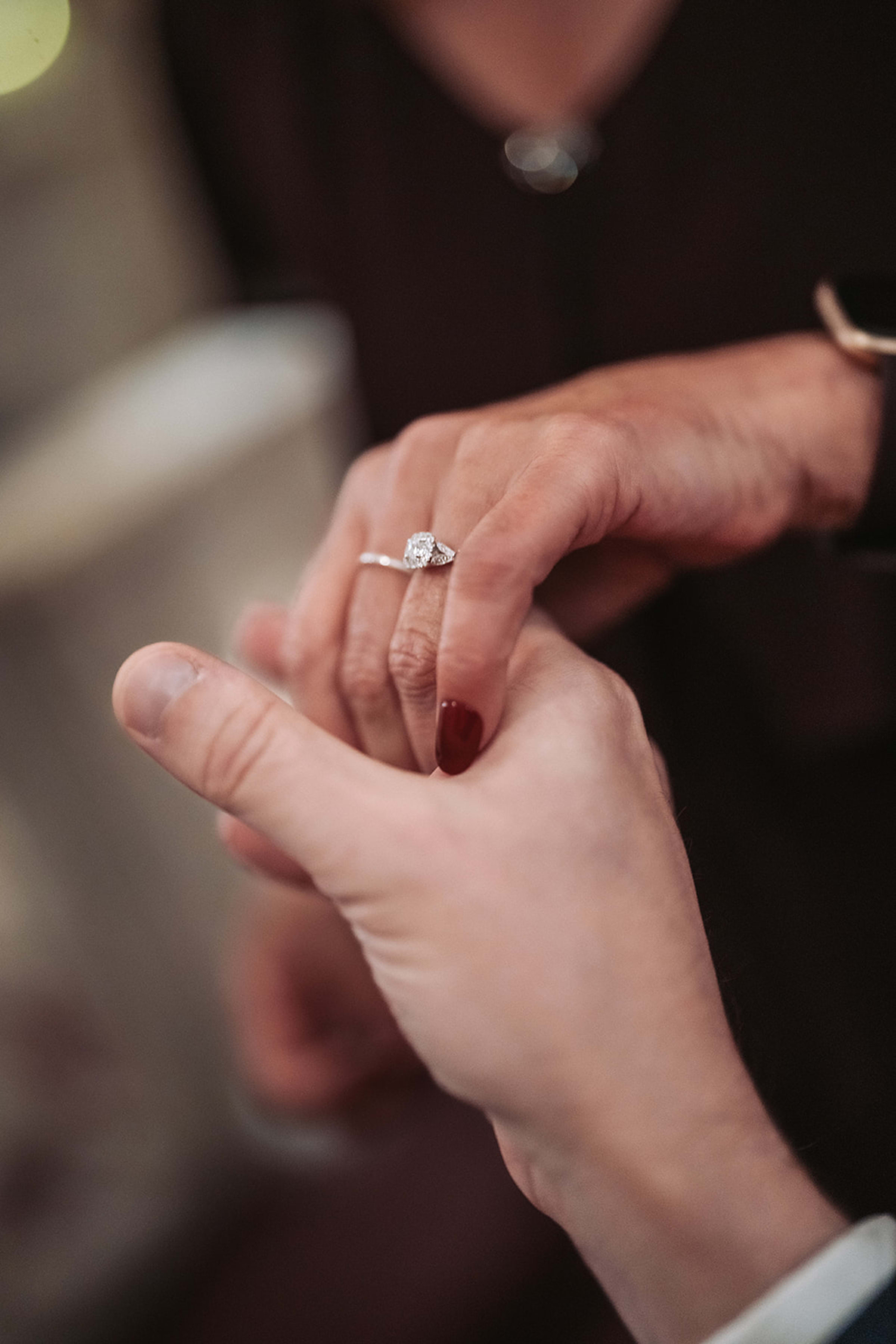 William Hennecke proposal at Loretto Chapel — Casey Addason Photography