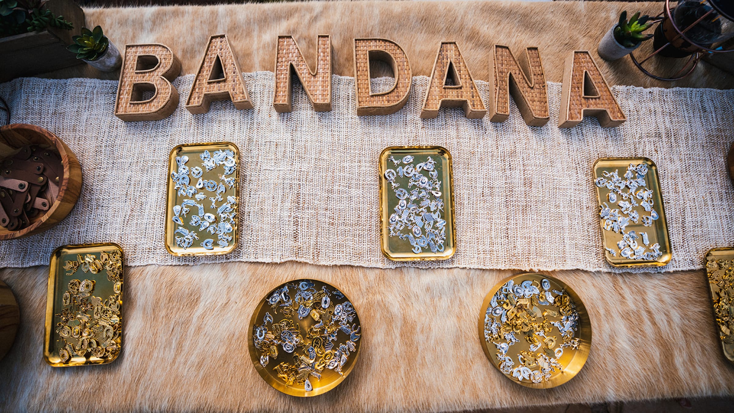 Courtyard event at blue hour, Santa Fe — Casey Addason Photography