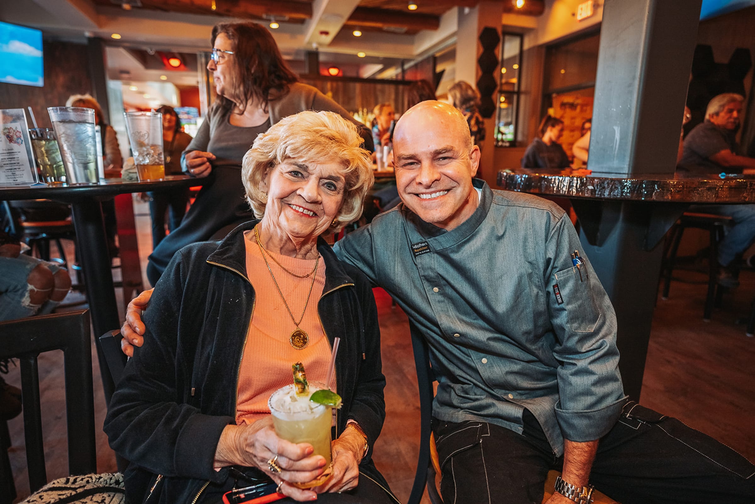 Mid-event energy — the room in motion