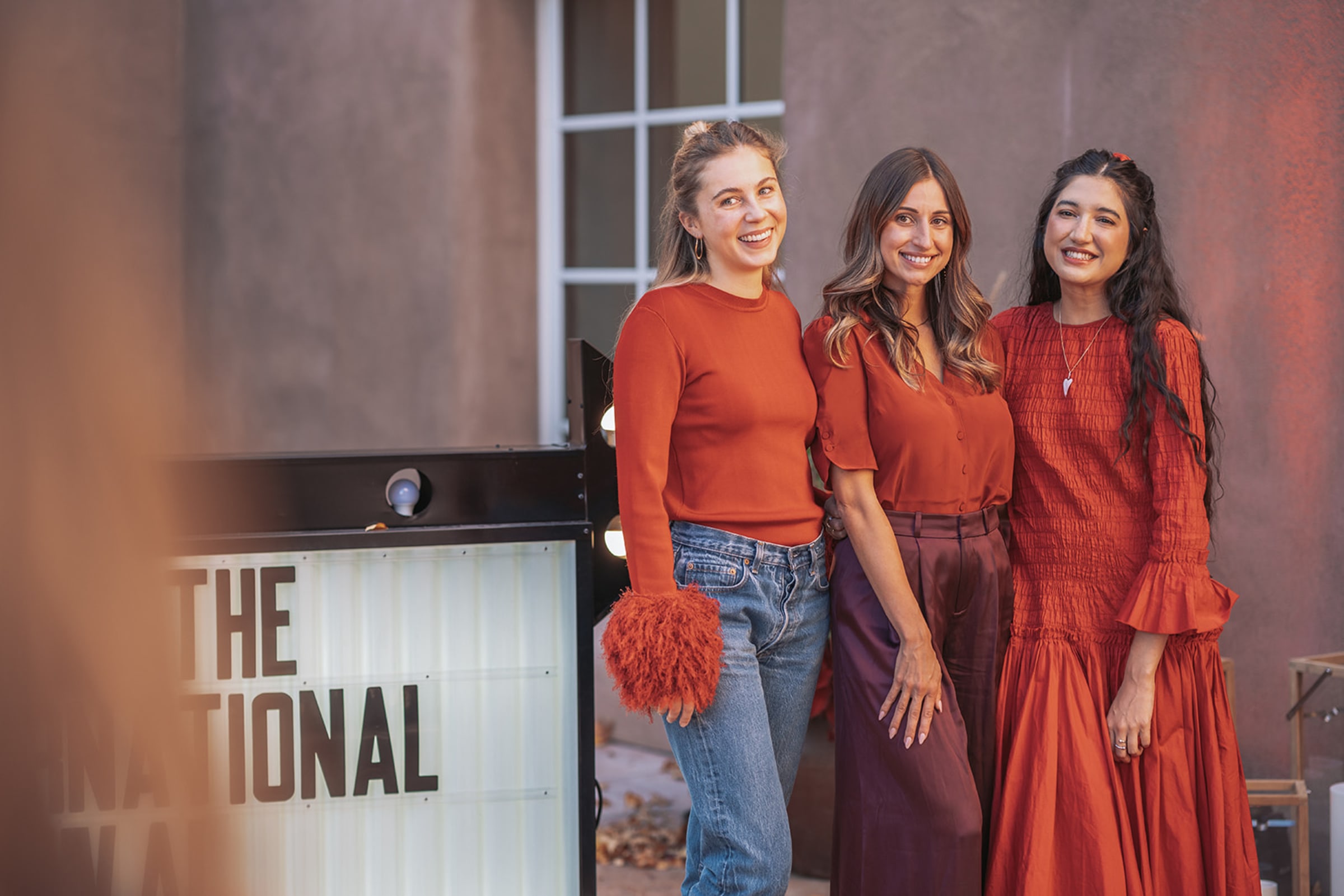 Corporate retreat presenter speaking to a group indoors