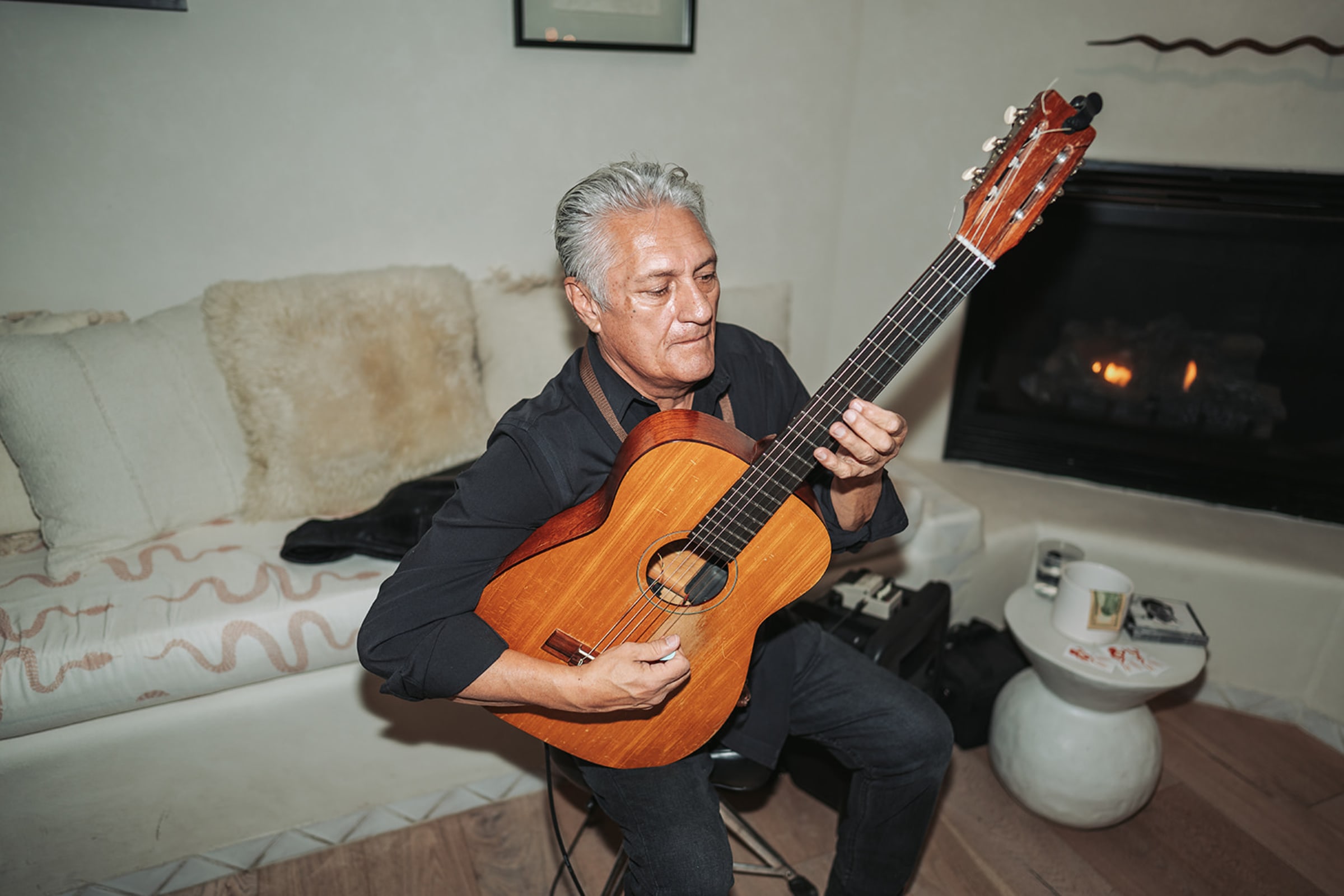Detail shot of New Year's Eve dinner tablescape and atmosphere, The Mystic Santa Fe