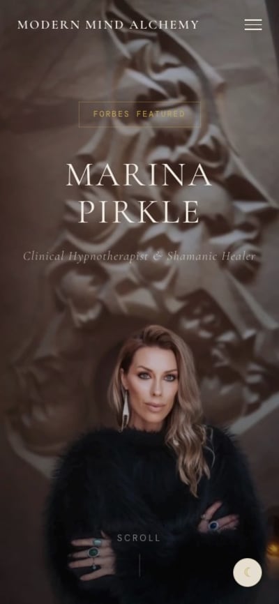 Modern Mind Alchemy — mobile view