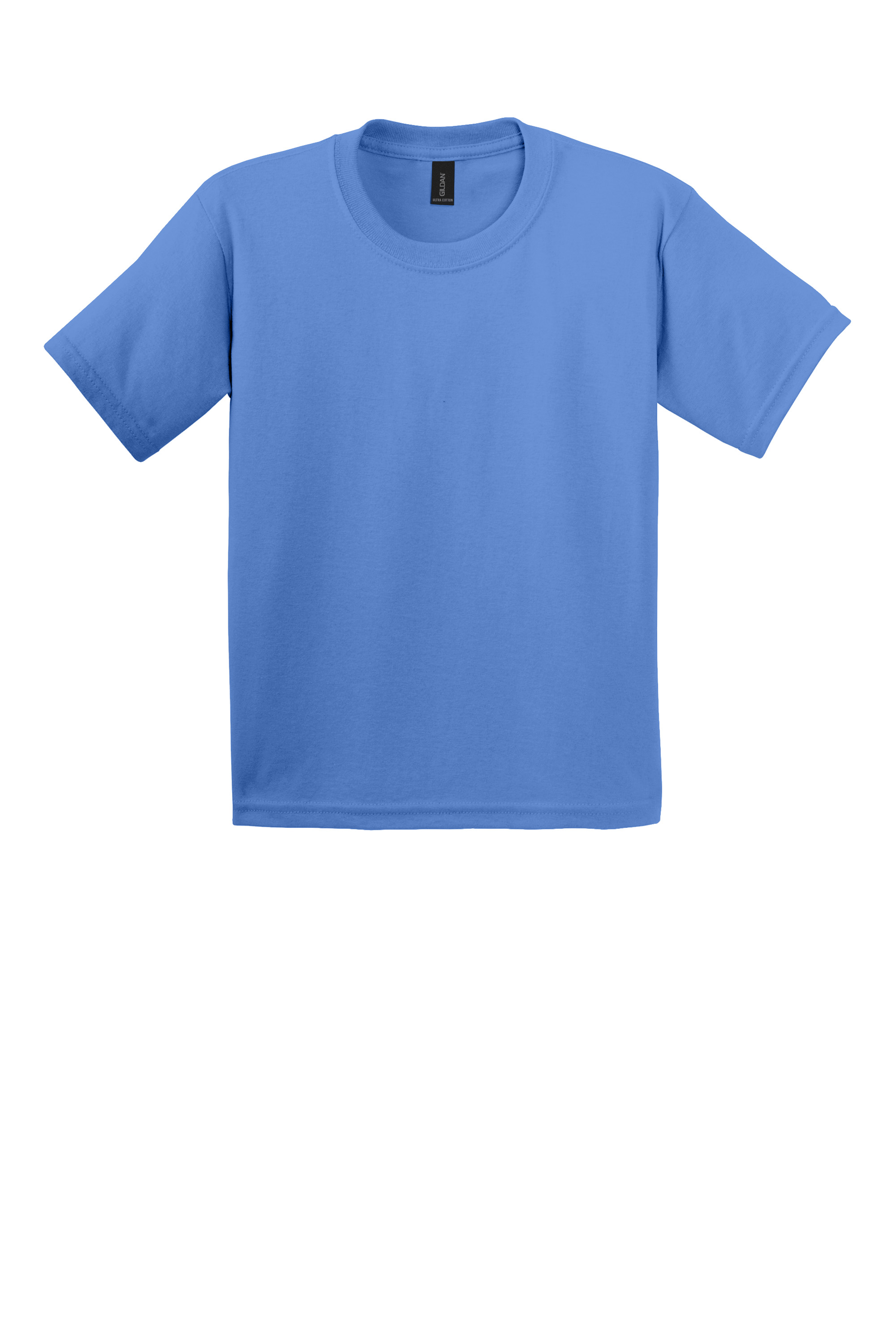 Gildan 2000B Youth Ultra Cotton T-Shirt – Carolina Blue, 9-12 pieces, Blank