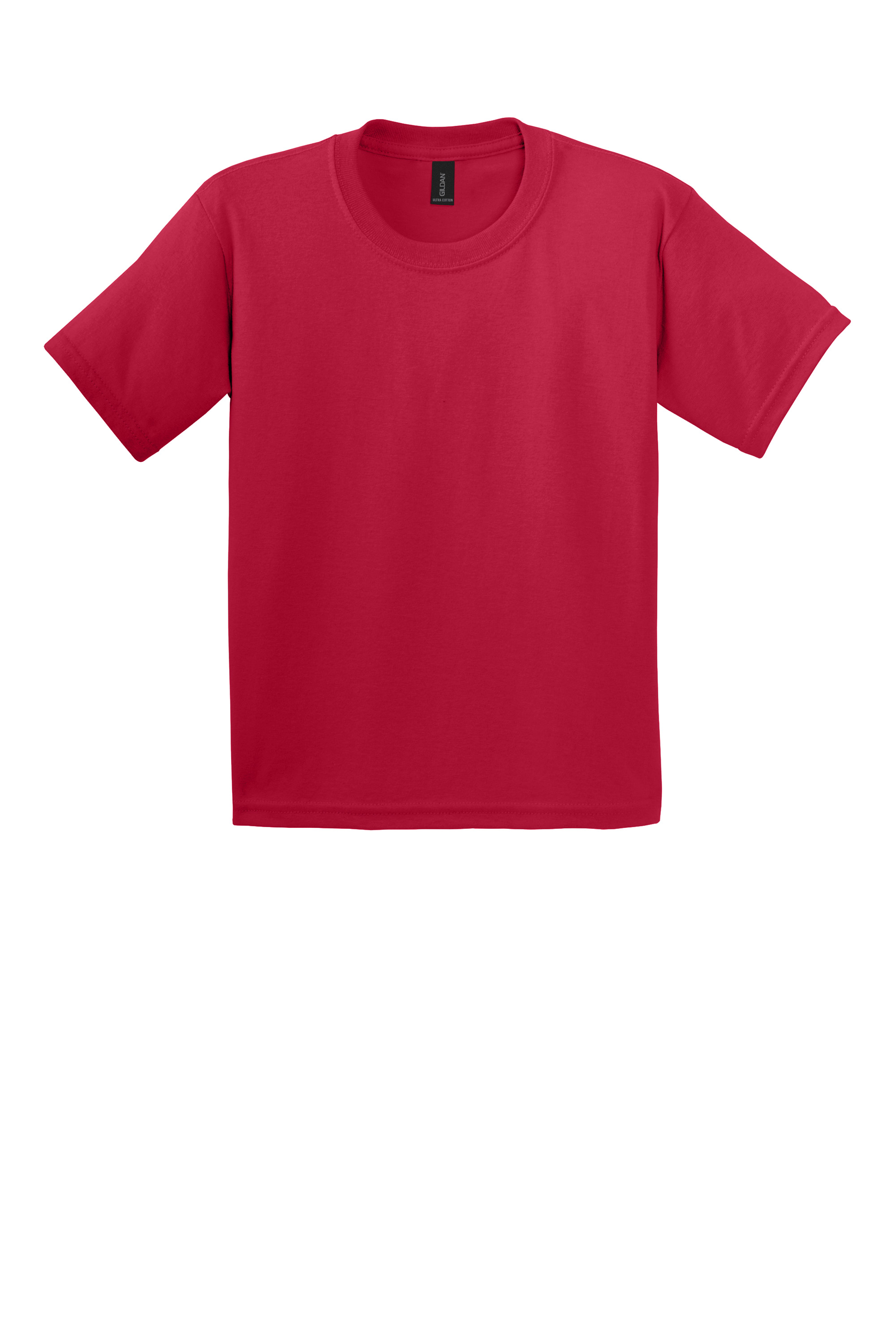 Gildan 2000B Youth Ultra Cotton T-Shirt – Cherry Red, 24-47 pieces, Blank