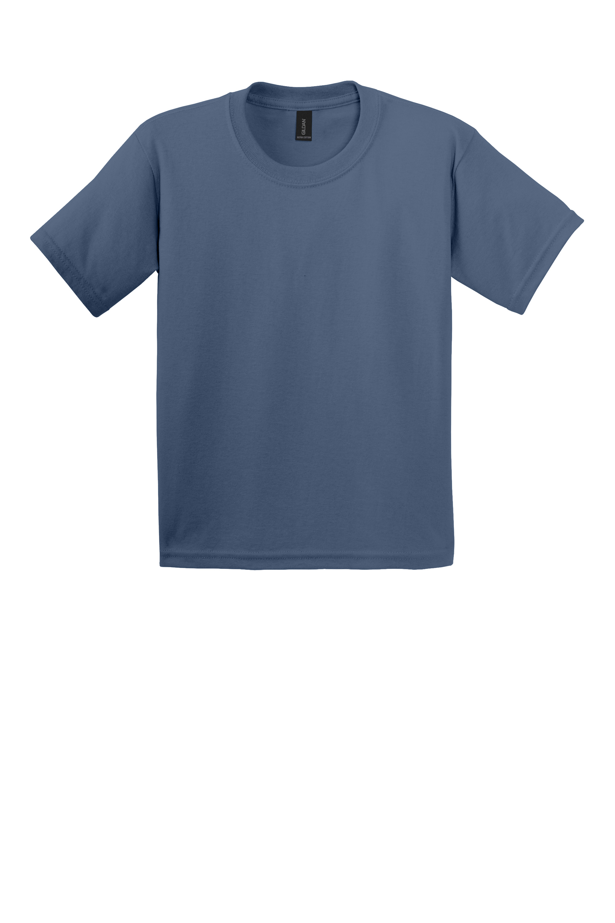 Gildan 2000B Youth Ultra Cotton T-Shirt – Indigo Blue, 100+ pieces, Blank