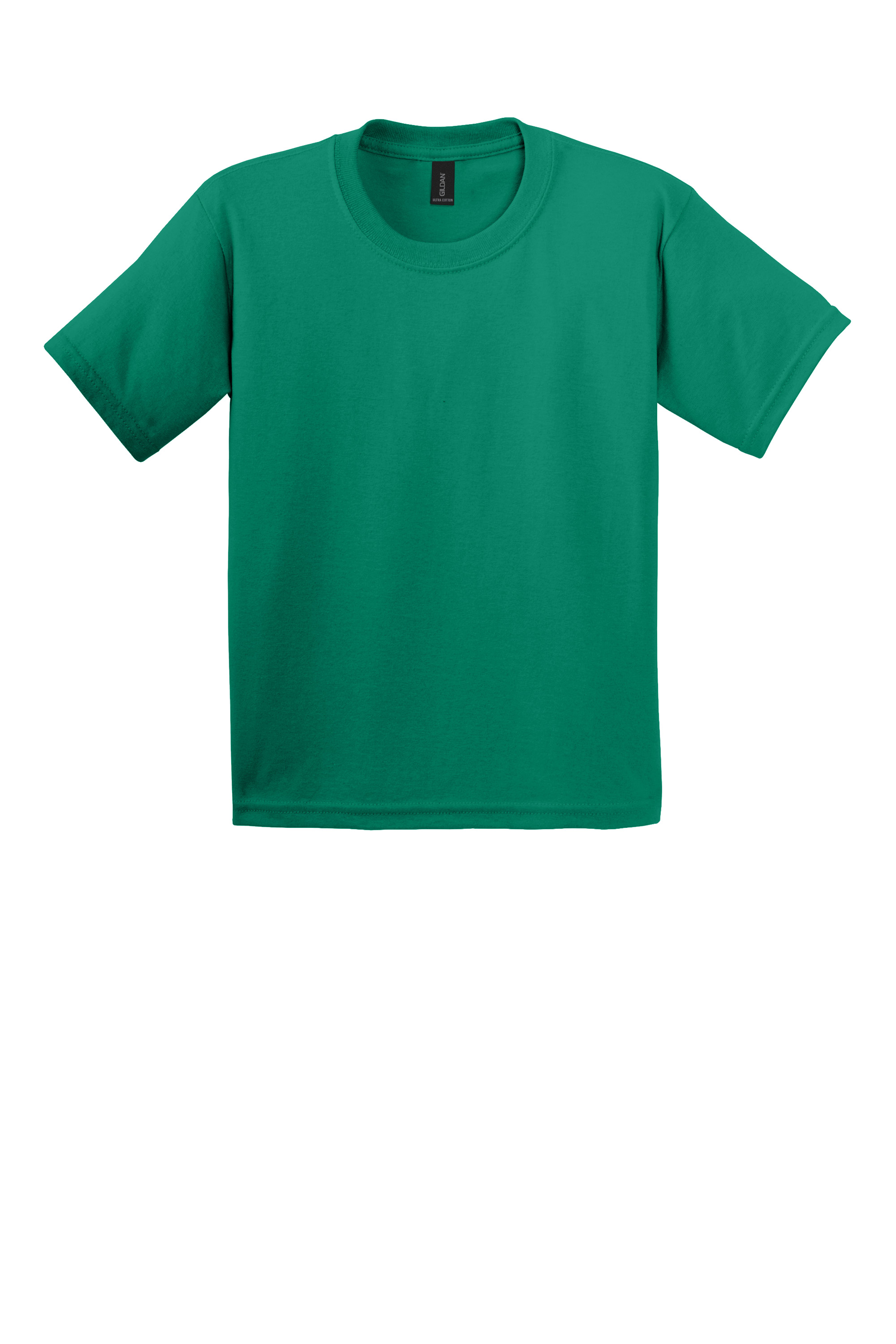 Gildan 2000B Youth Ultra Cotton T-Shirt – Kelly Green, 24-47 pieces, Blank