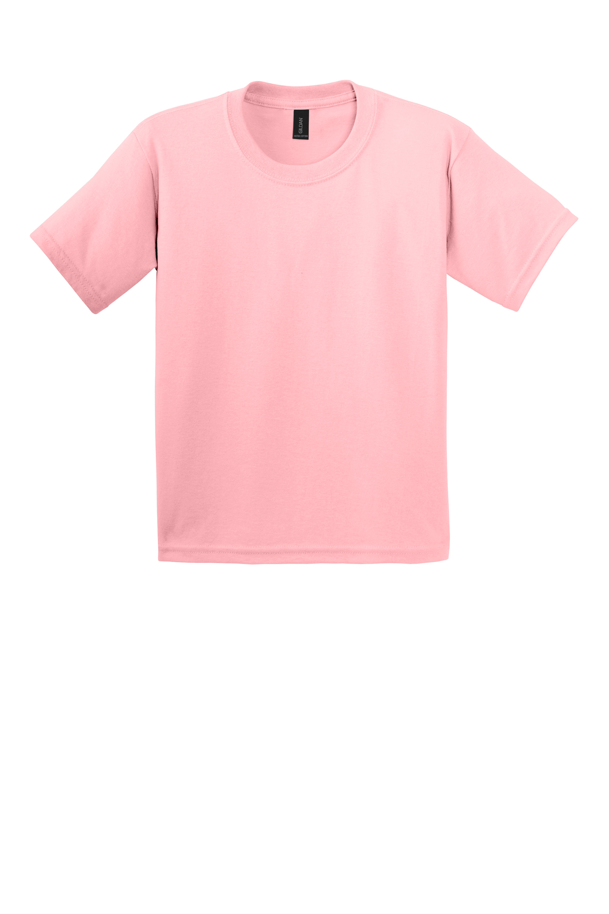 Gildan 2000B Youth Ultra Cotton T-Shirt – Light Pink, 100+ pieces, Blank