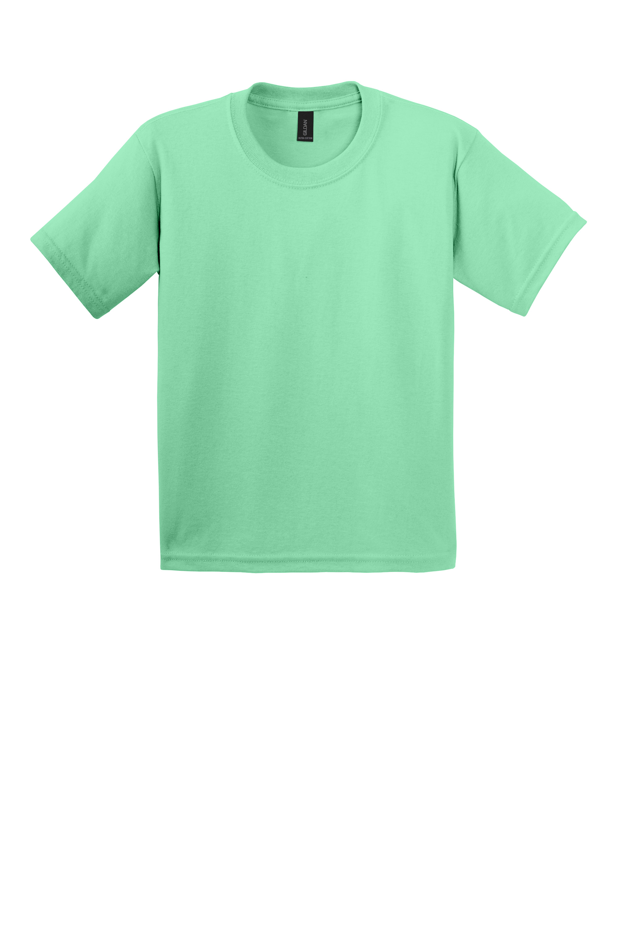 Gildan 2000B Youth Ultra Cotton T-Shirt – Mint Green, 4-8 pieces, Blank
