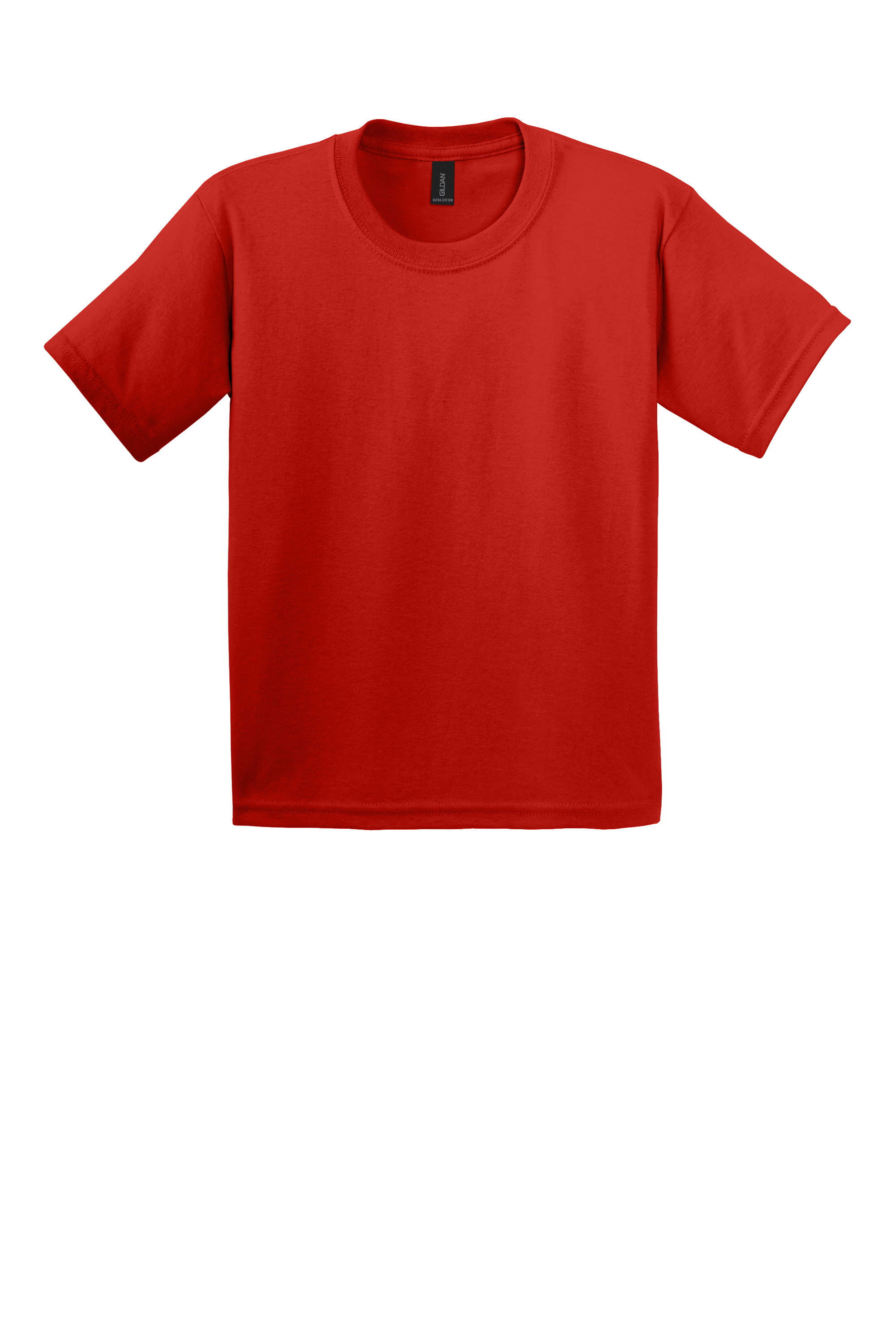 Gildan 2000B Youth Ultra Cotton T-Shirt – Red, 21-23 pieces, Blank