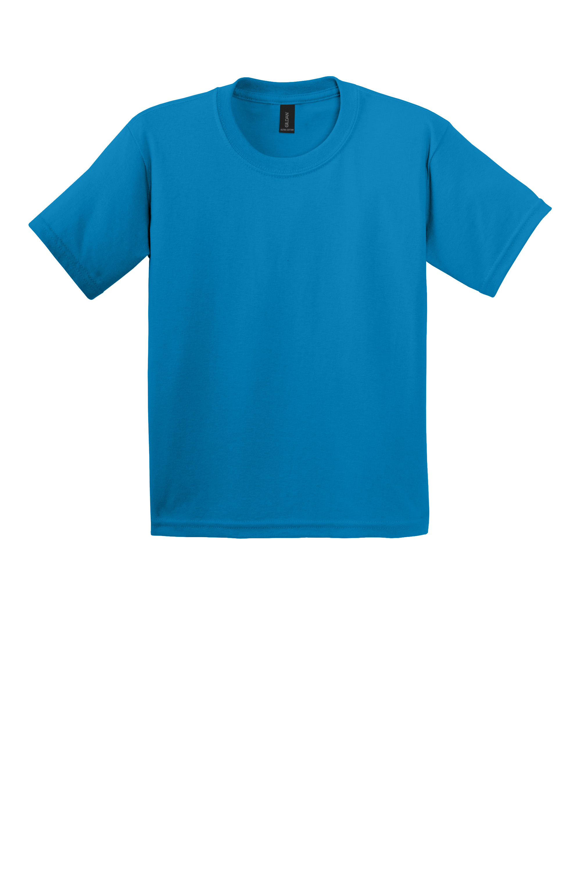 Gildan 2000B Youth Ultra Cotton T-Shirt – Sapphire, Custom Qty, Blank