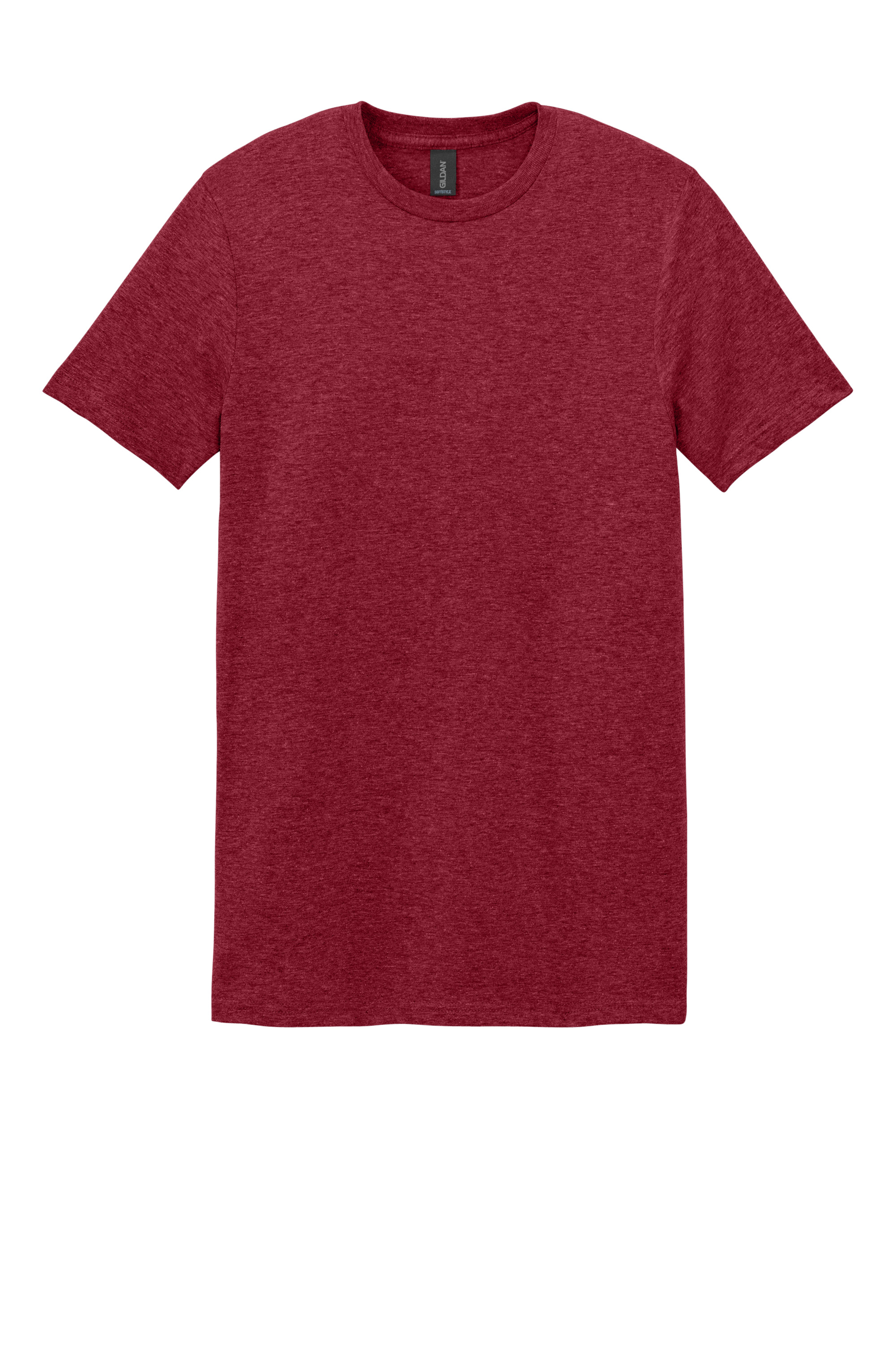 Gildan 64000 Softstyle T-Shirt – Anqiue Cherry Red, 9-12 pieces, Blank