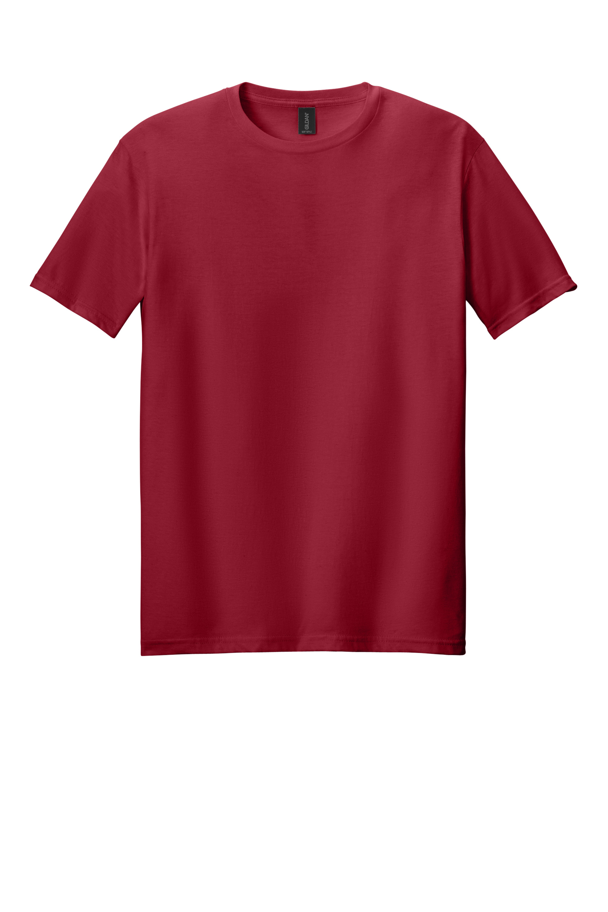 Gildan 64000 Softstyle T-Shirt – Cherry Red, Custom Qty, Blank