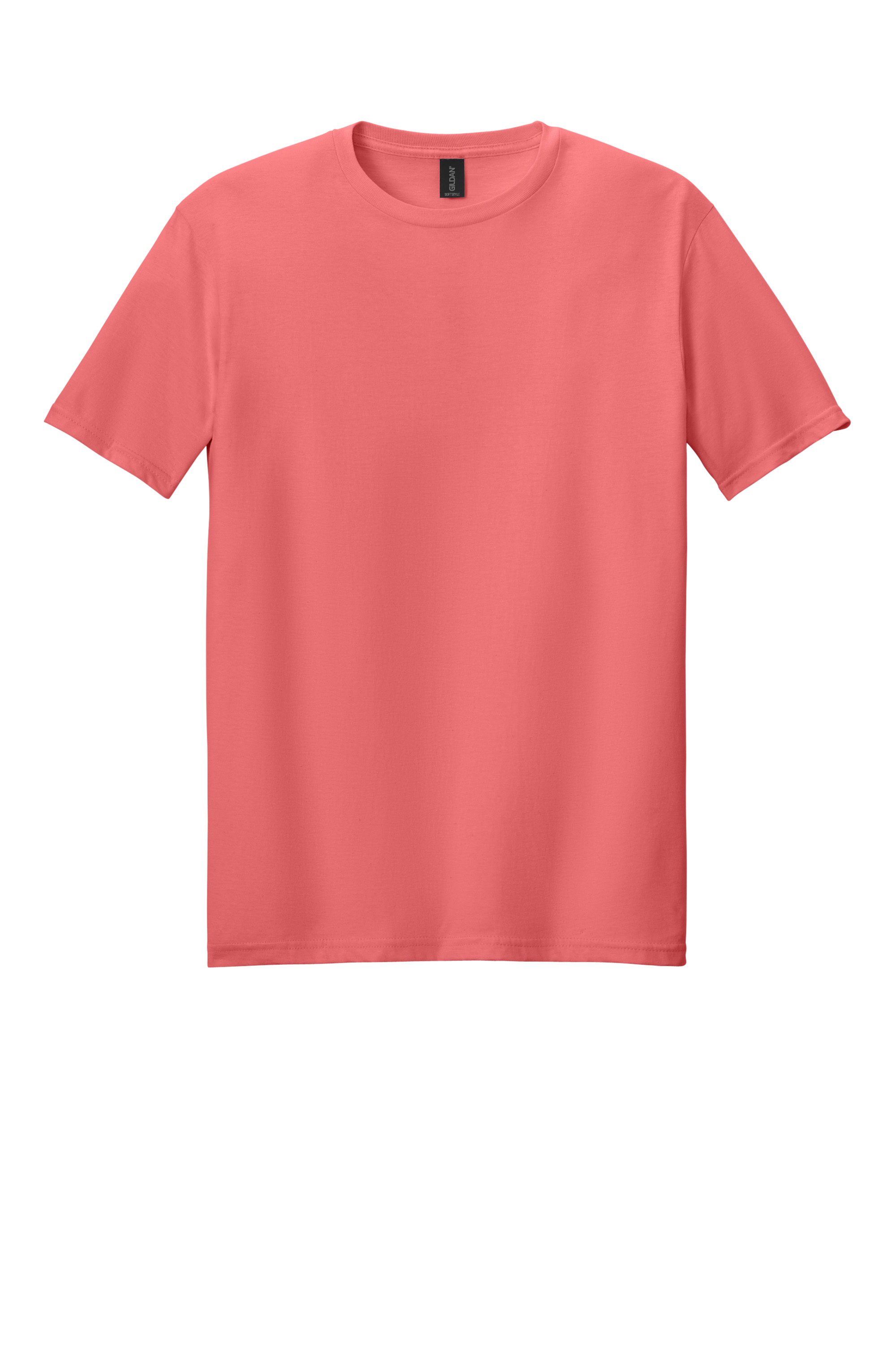 Gildan 64000 Softstyle T-Shirt – Coral Silk, 9-12 pieces, Blank