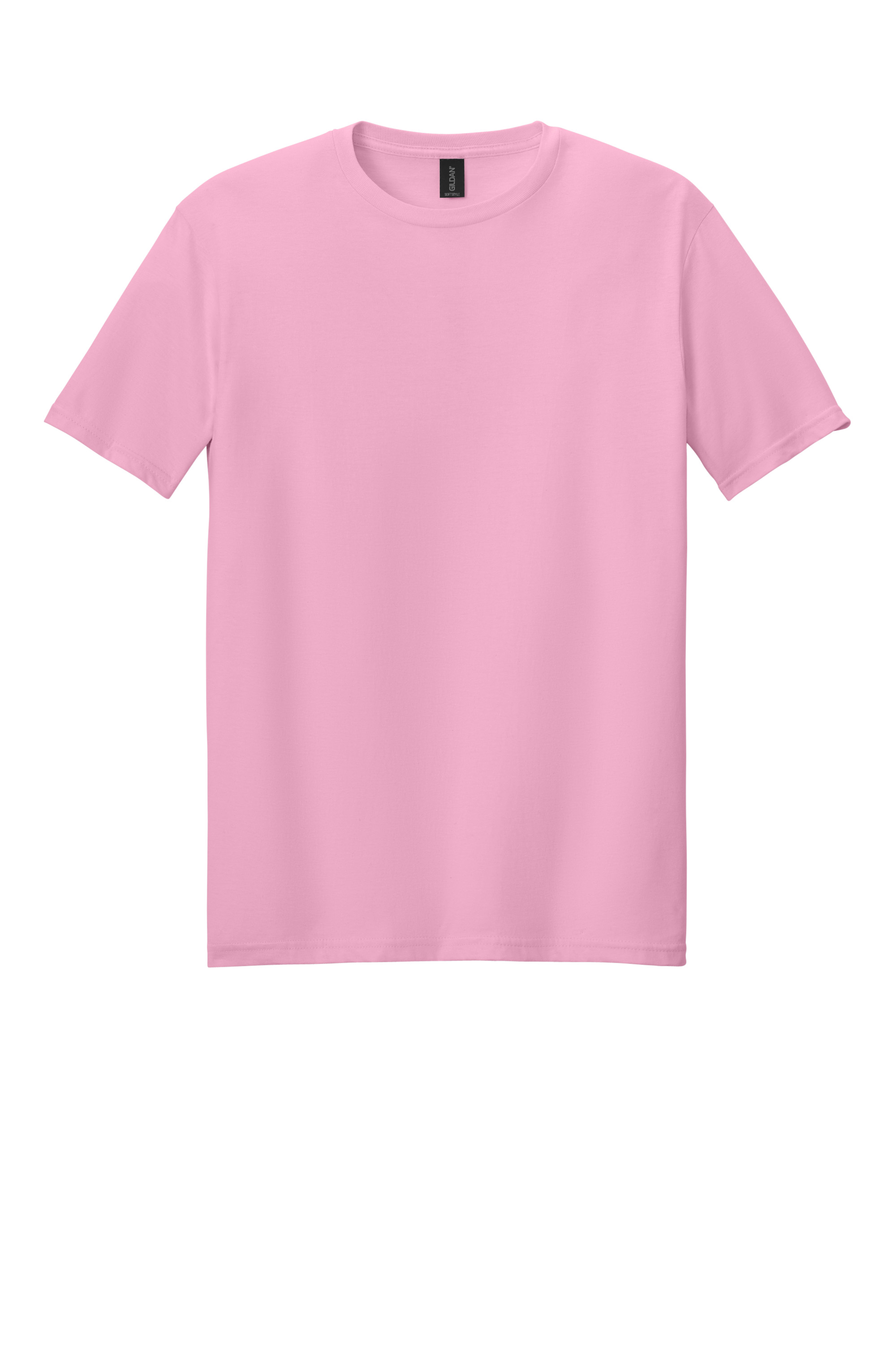 Gildan 64000 Softstyle T-Shirt – Fan Candy Pink, 13-15 pieces, Blank
