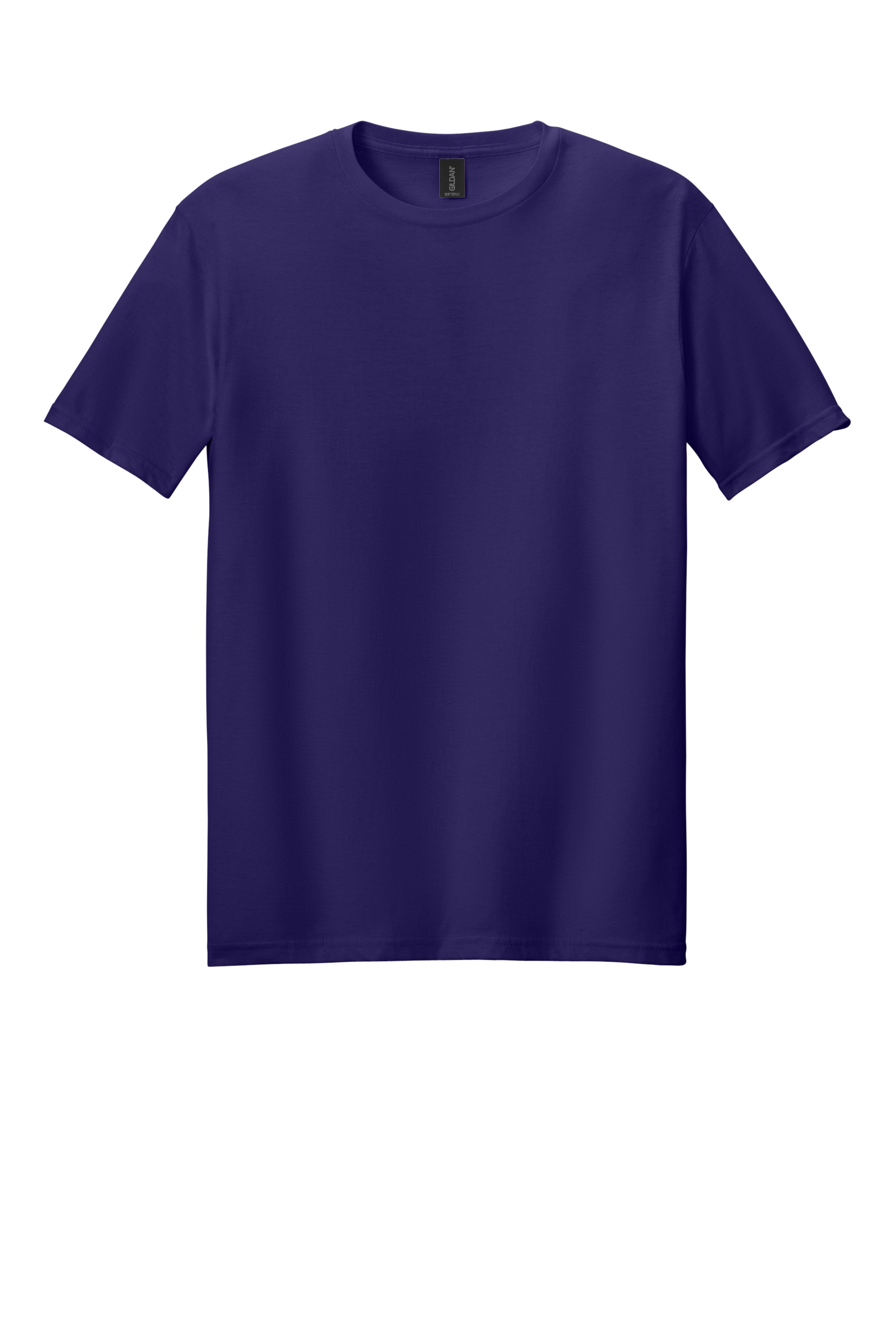 Gildan 64000 Softstyle T-Shirt – Fan Dark Purple, Custom Qty, Blank