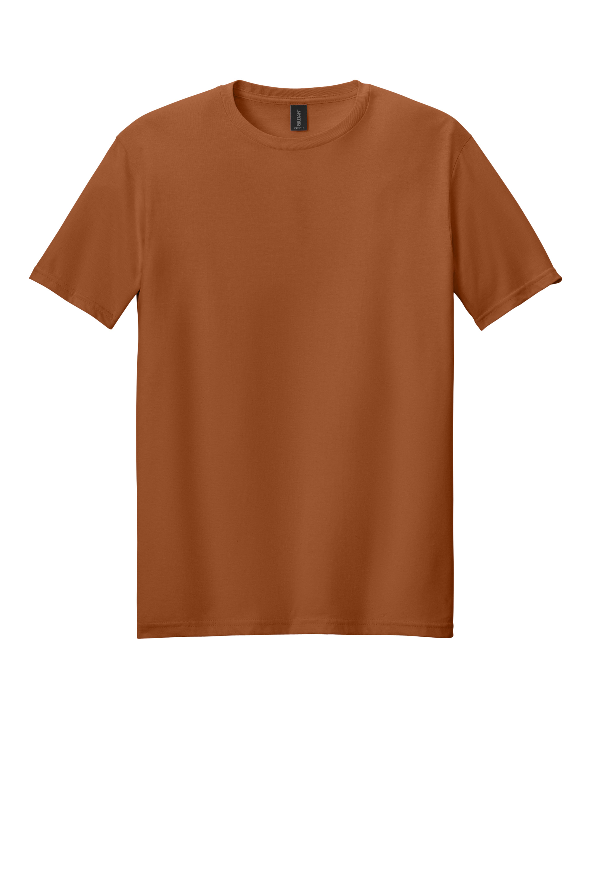 Gildan 64000 Softstyle T-Shirt – Fan T. Orange, 100+ pieces, Blank
