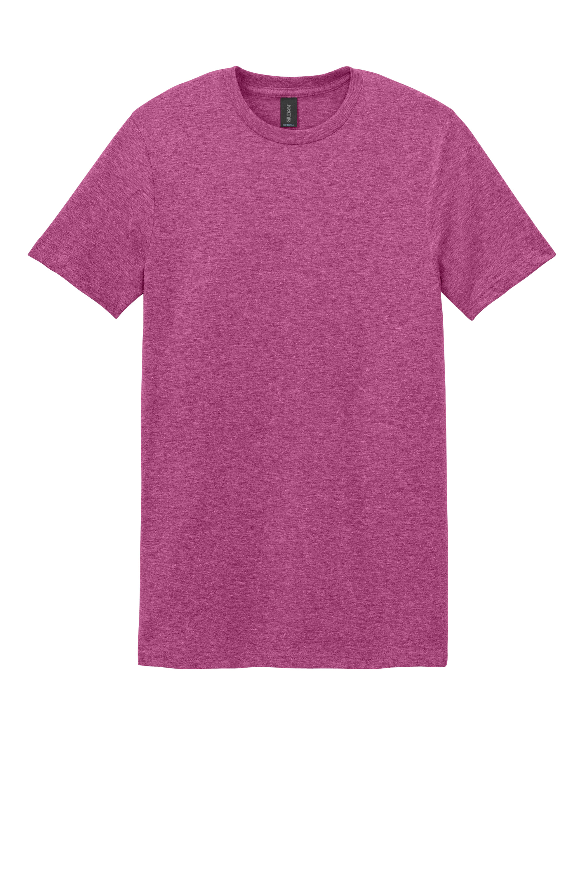 Gildan 64000 Softstyle T-Shirt – Heather Berry, Custom Qty, Blank