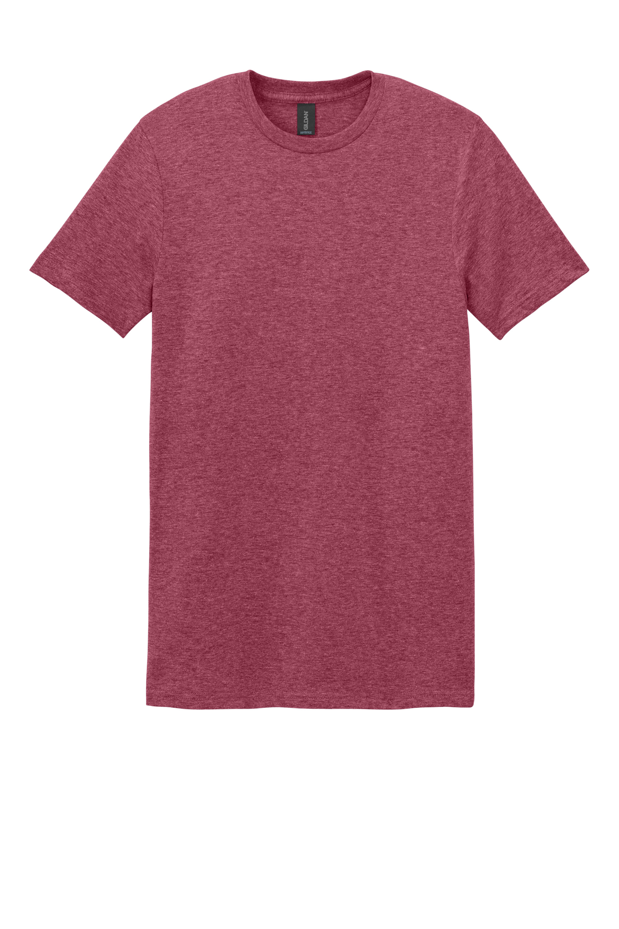Gildan 64000 Softstyle T-Shirt – Hether Cardinal, 16-20 pieces, Blank