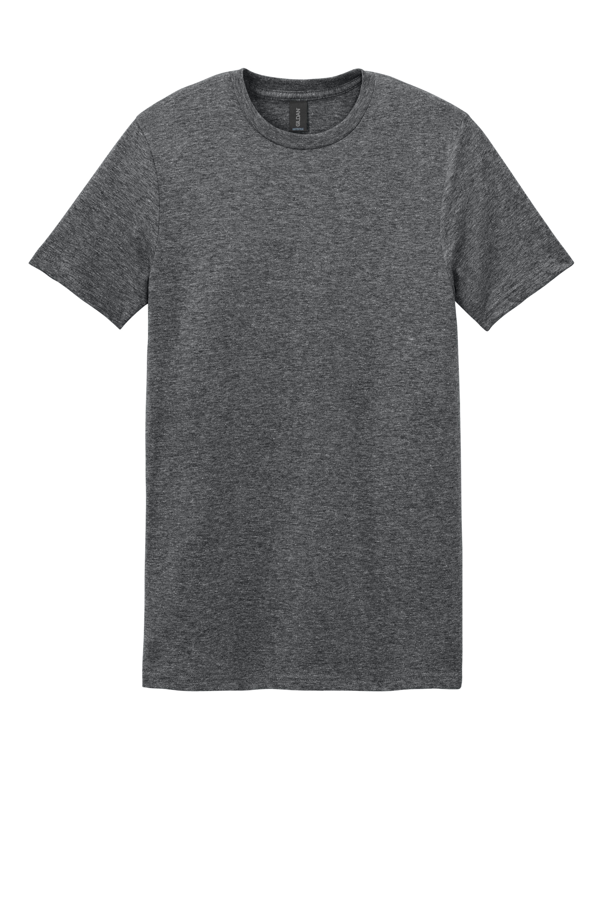Gildan 64000 Softstyle T-Shirt – Heather Dark Grey, Custom Qty, Blank