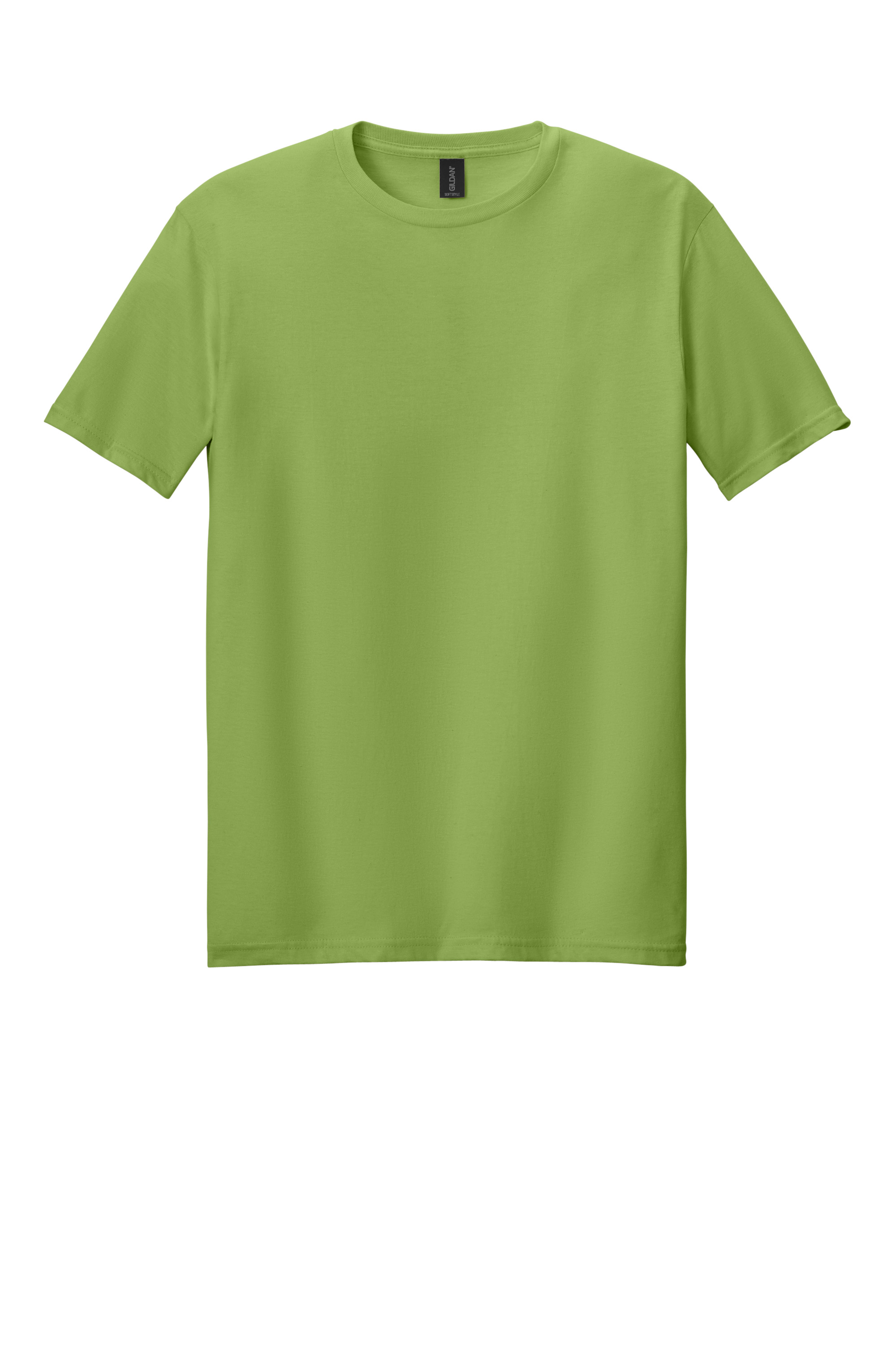 Gildan 64000 Softstyle T-Shirt – Kiwi, 21-23 pieces, Blank