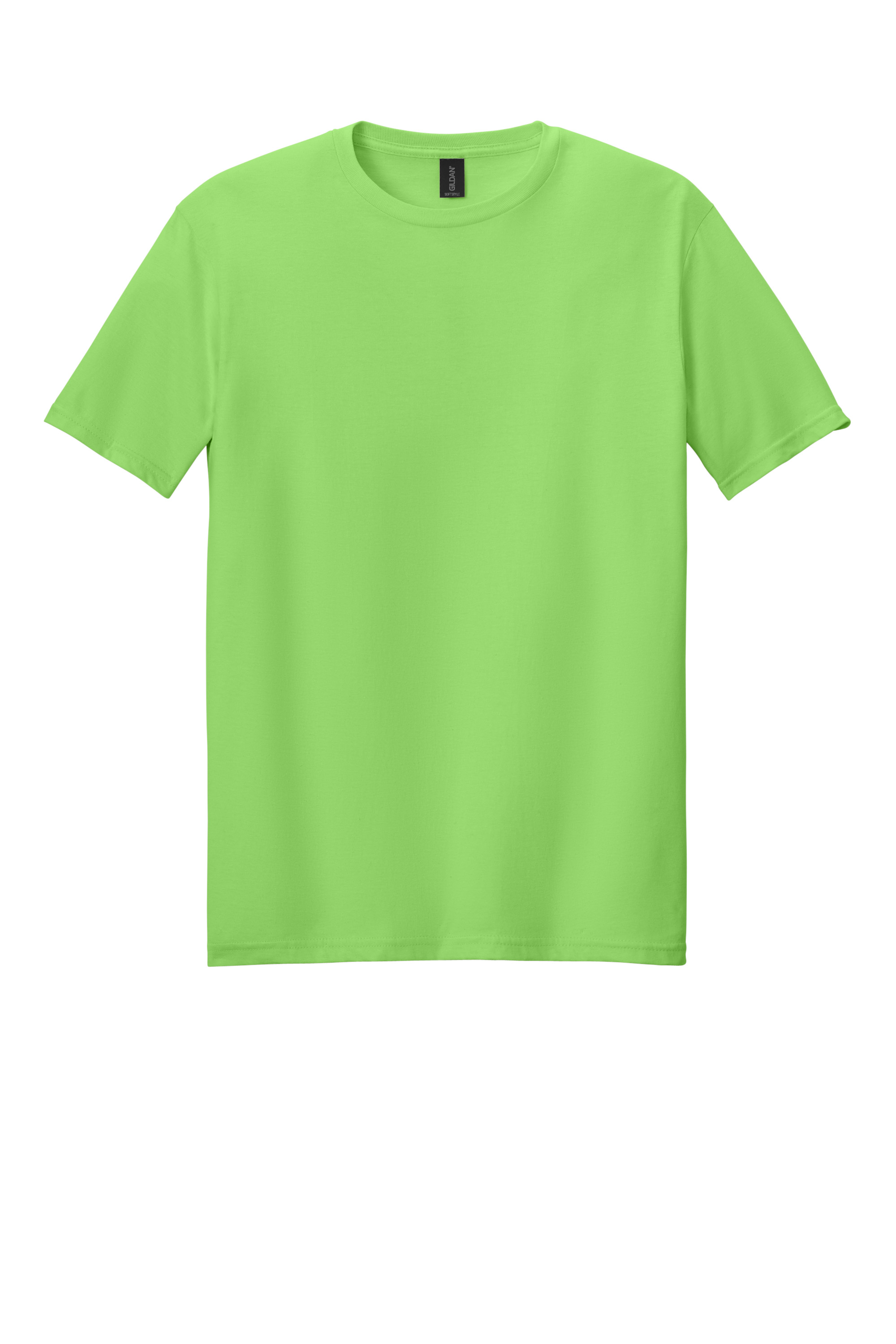 Gildan 64000 Softstyle T-Shirt – Lime, 48-99 pieces, Blank