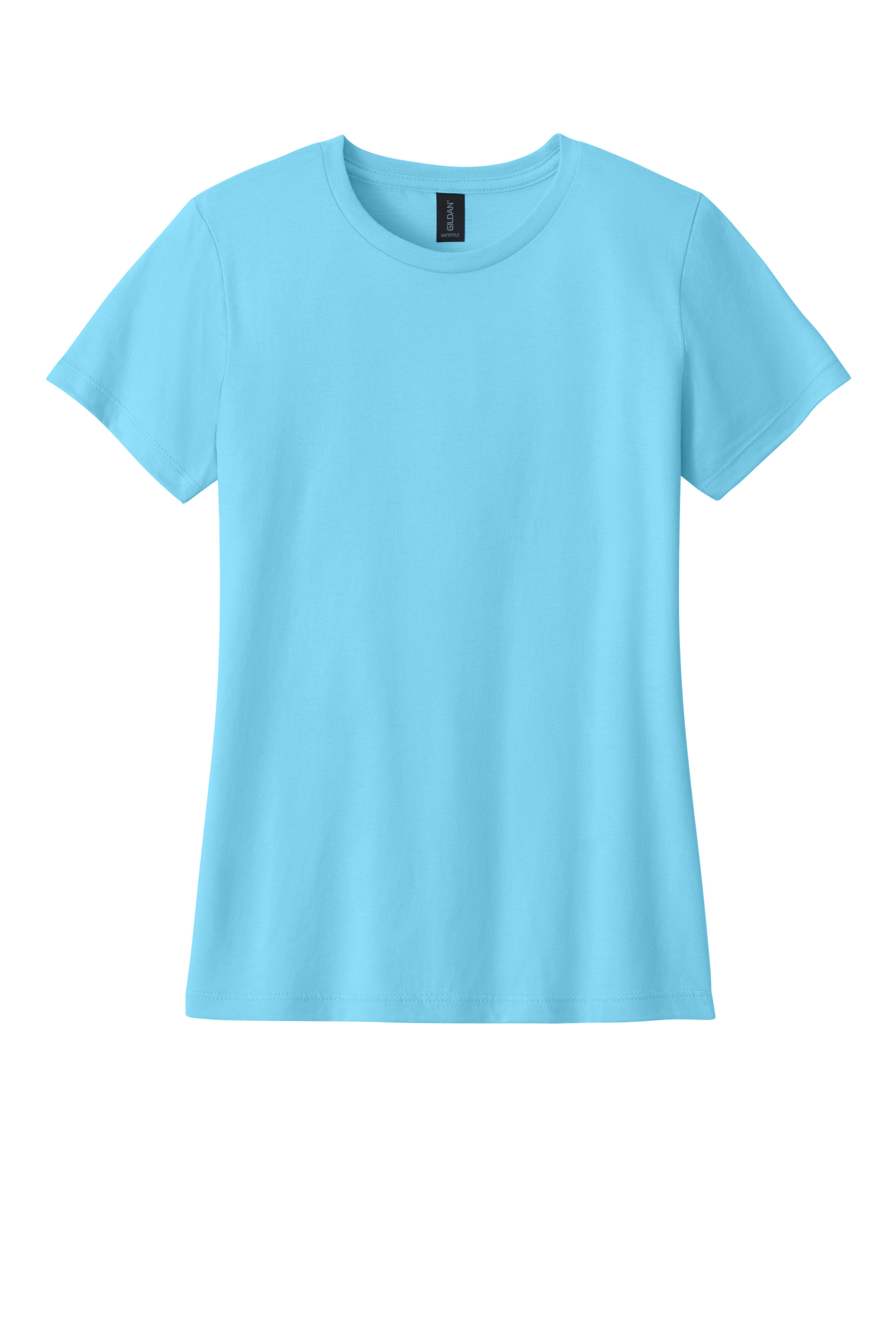 Gildan 64000 Softstyle T-Shirt – Sky, 24-47 pieces, Blank