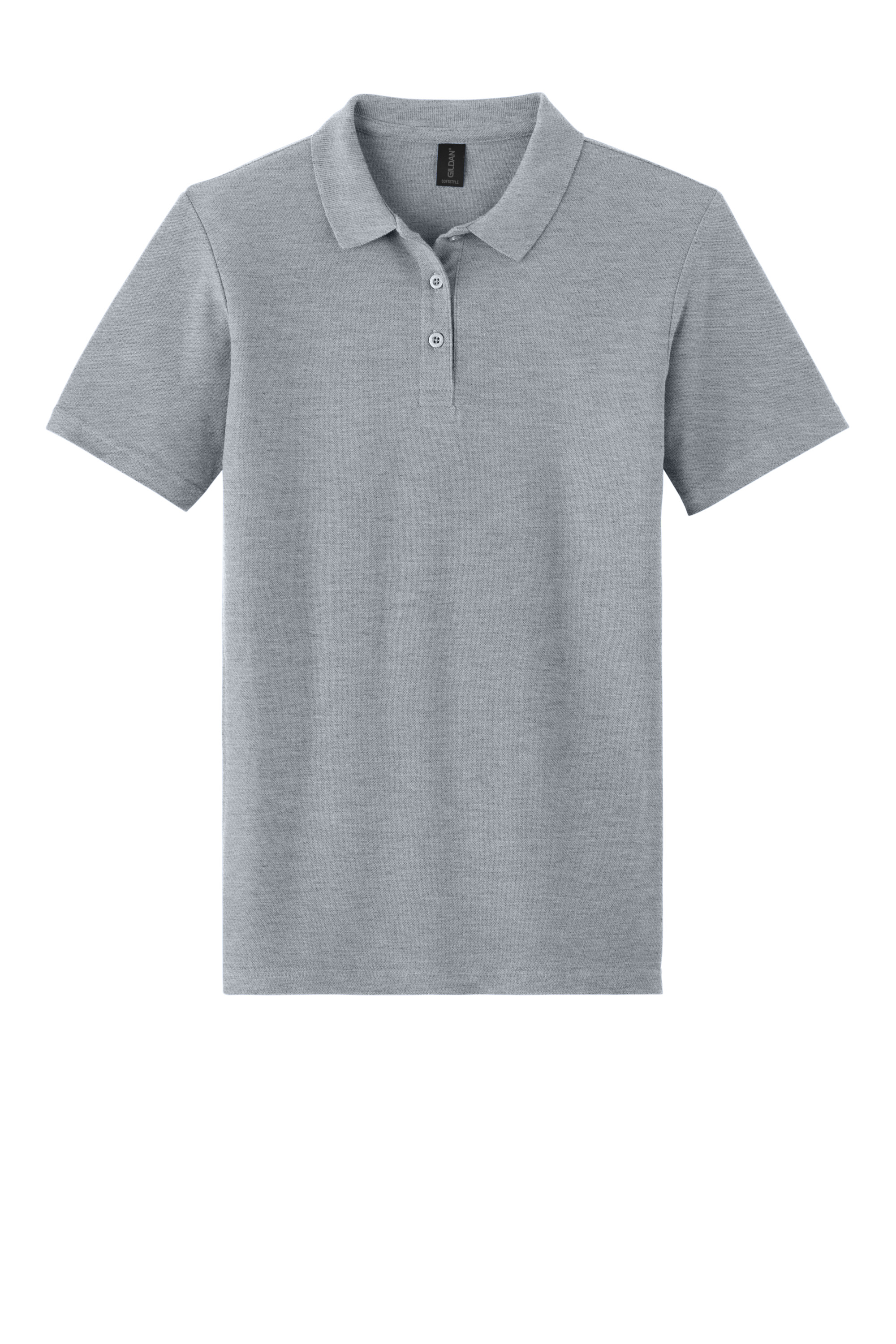Gildan G64800L Softstyle Women's Piqué Polo – Ring Spun Sport, 21-23 pieces, Front Print