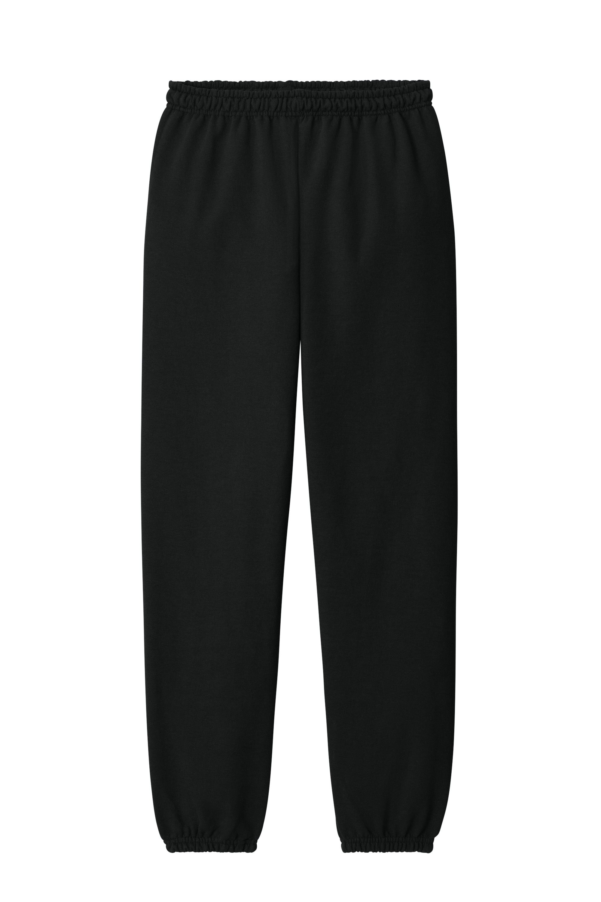 Gildan Heavy Blend Elastic Bottom Sweatpant – Black, Custom Qty, Blank