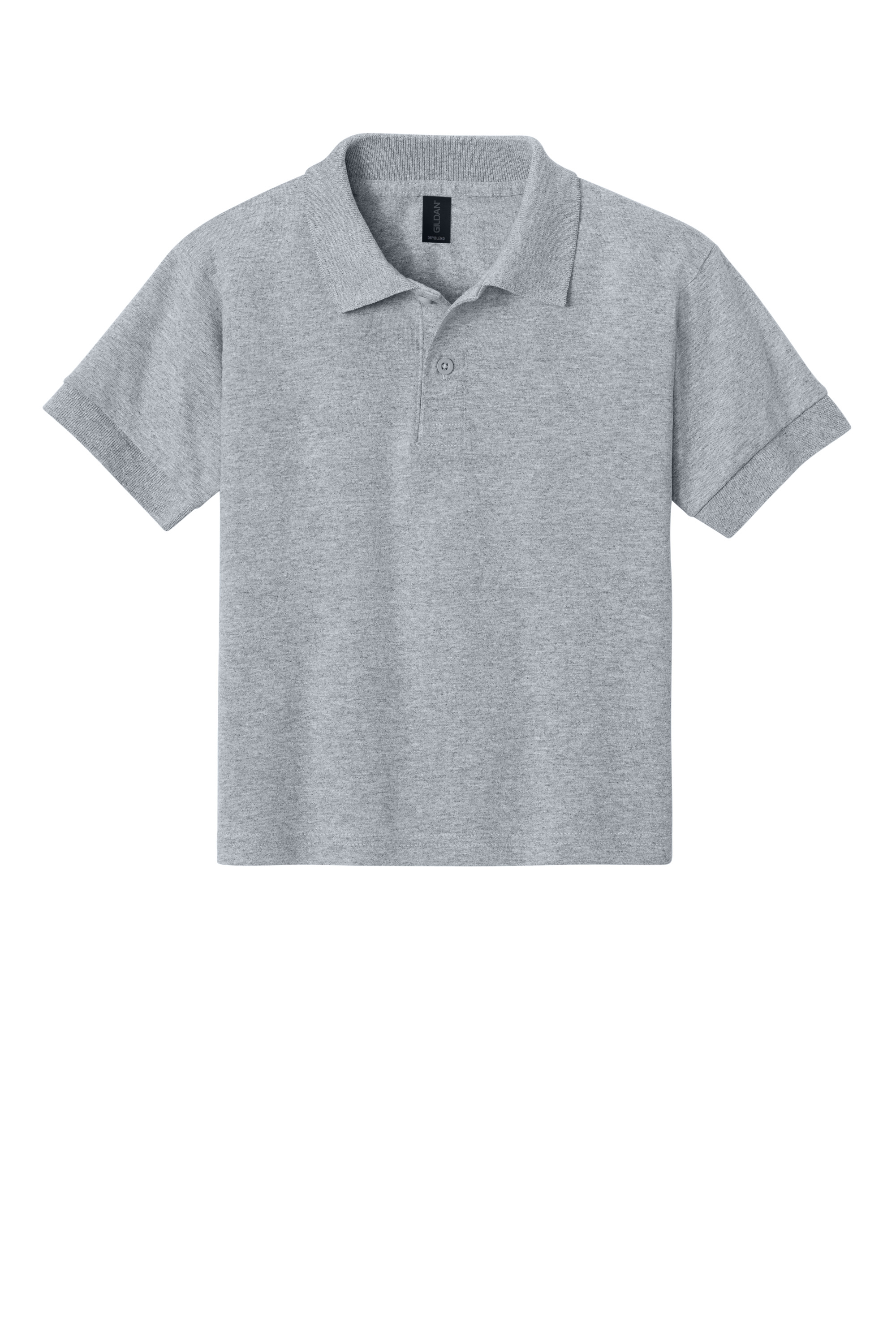 Gildan G8800B Youth DryBlend Jersey Polo – Sport Grey, 16-20 pieces, Blank