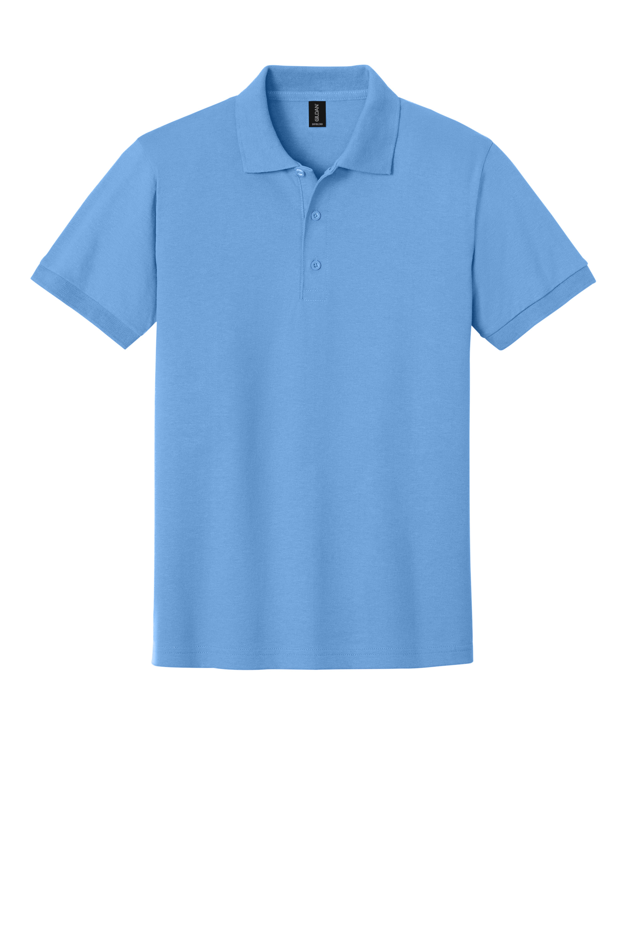 Gildan G8800 DryBlend Jersey Polo – Carolina Blue, 13-15 pieces, Blank
