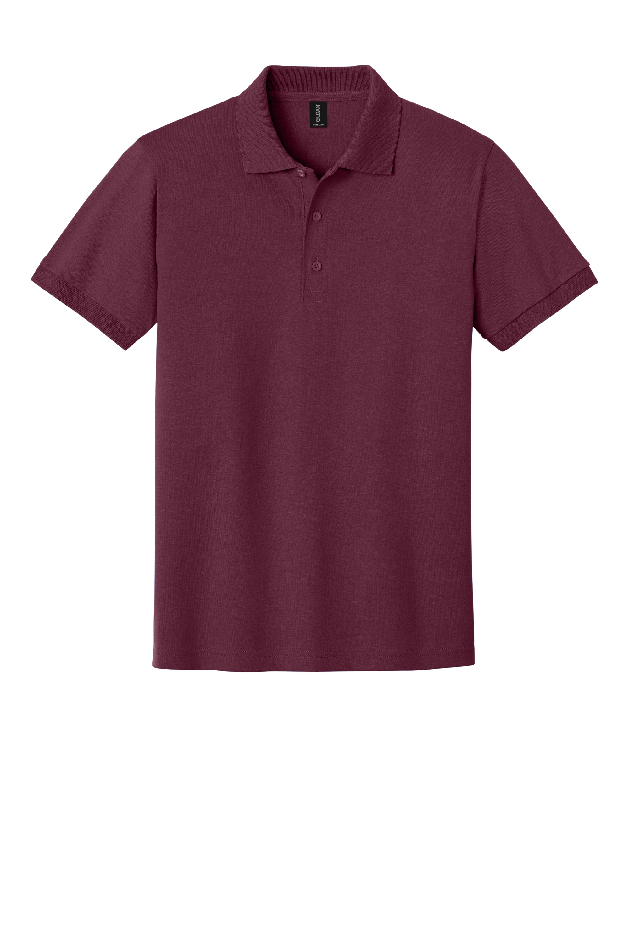 Gildan G8800 DryBlend Jersey Polo – Maroon, 48-99 pieces, Blank
