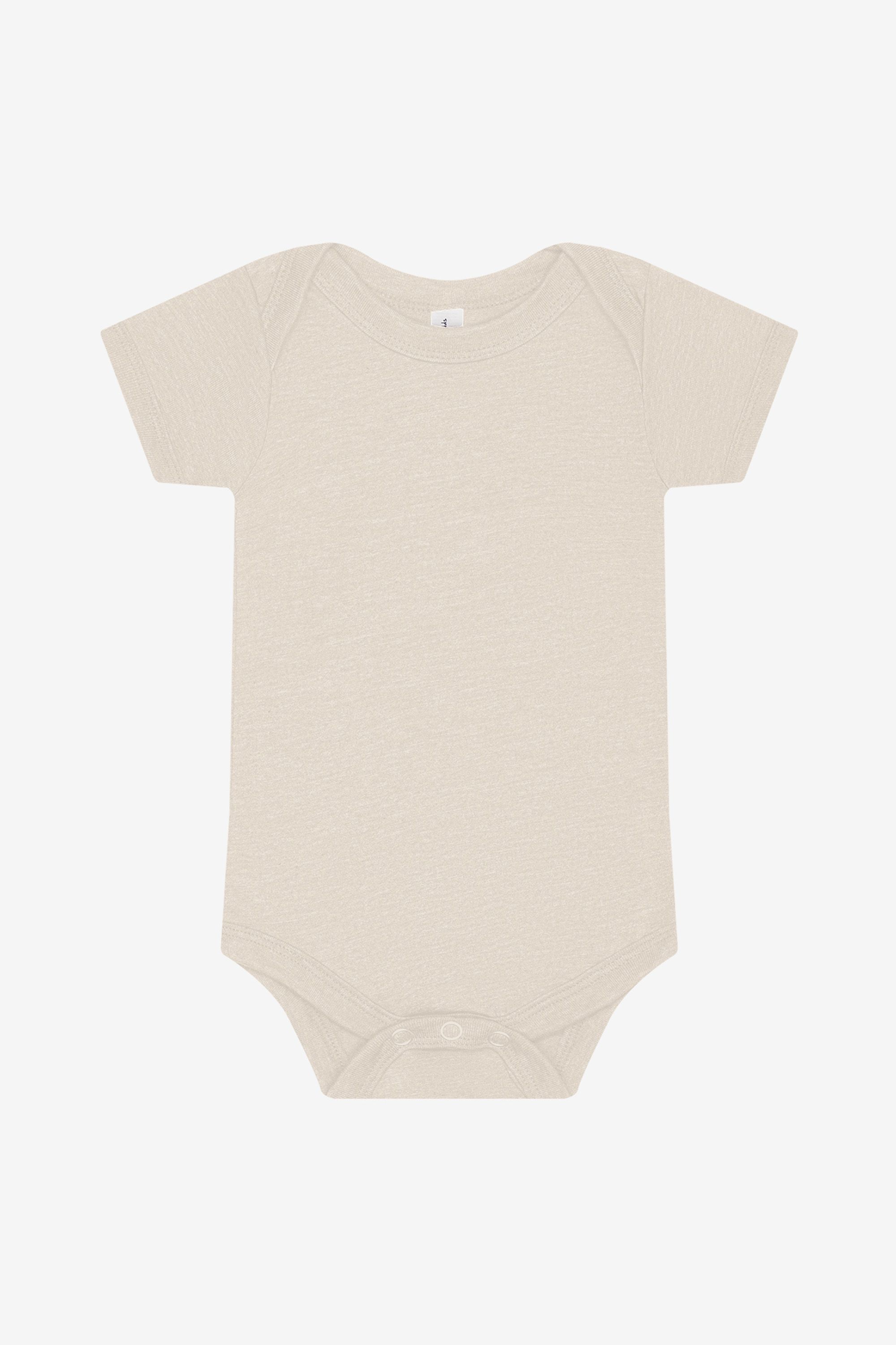 Bella+Canvas BC100B Infant Jersey Short Sleeve One Piece – Heather Dust, 4-8 pieces, Blank