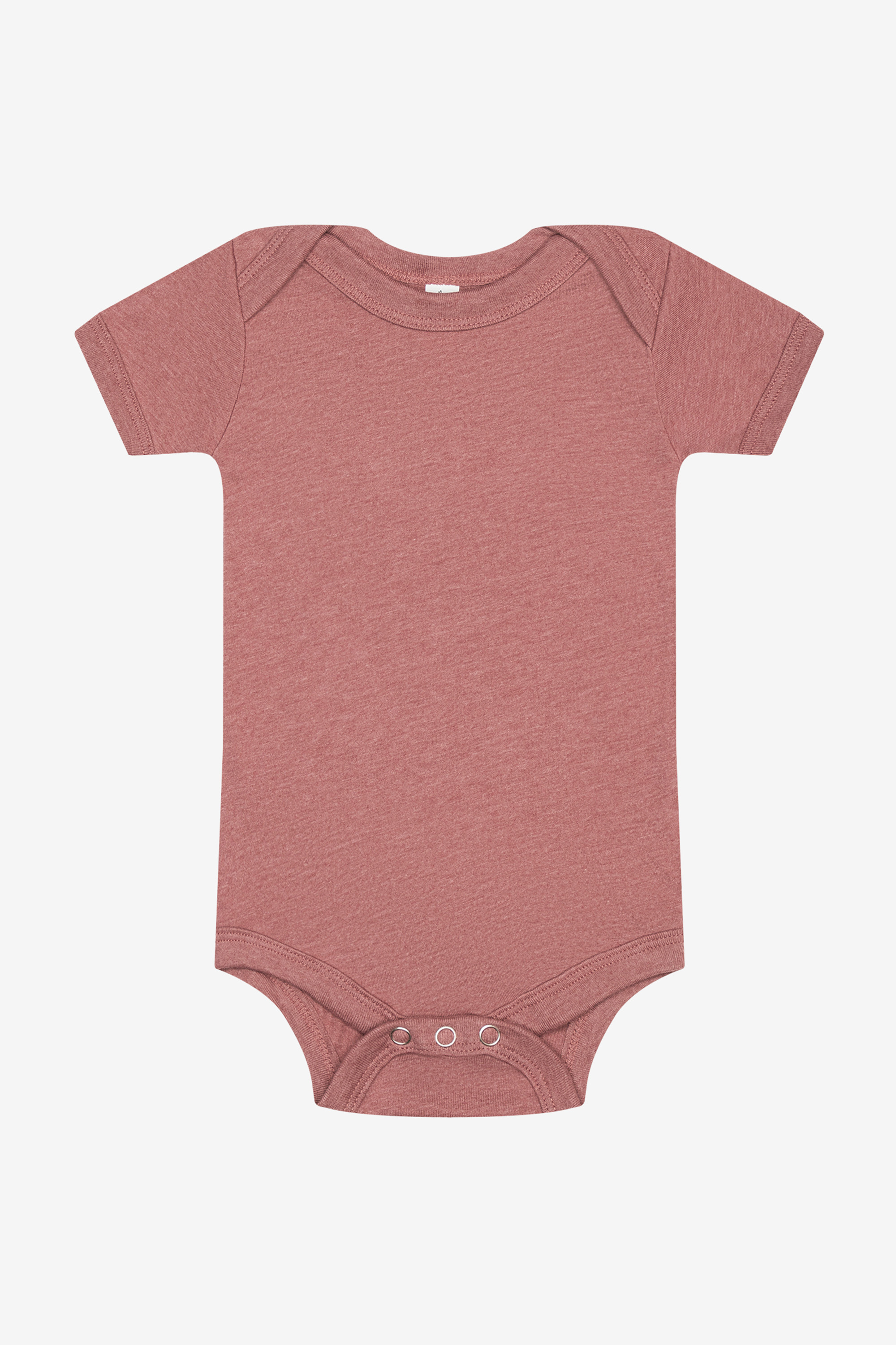 Bella+Canvas BC100B Infant Jersey Short Sleeve One Piece – Heather Mauve, 100+ pieces, Blank