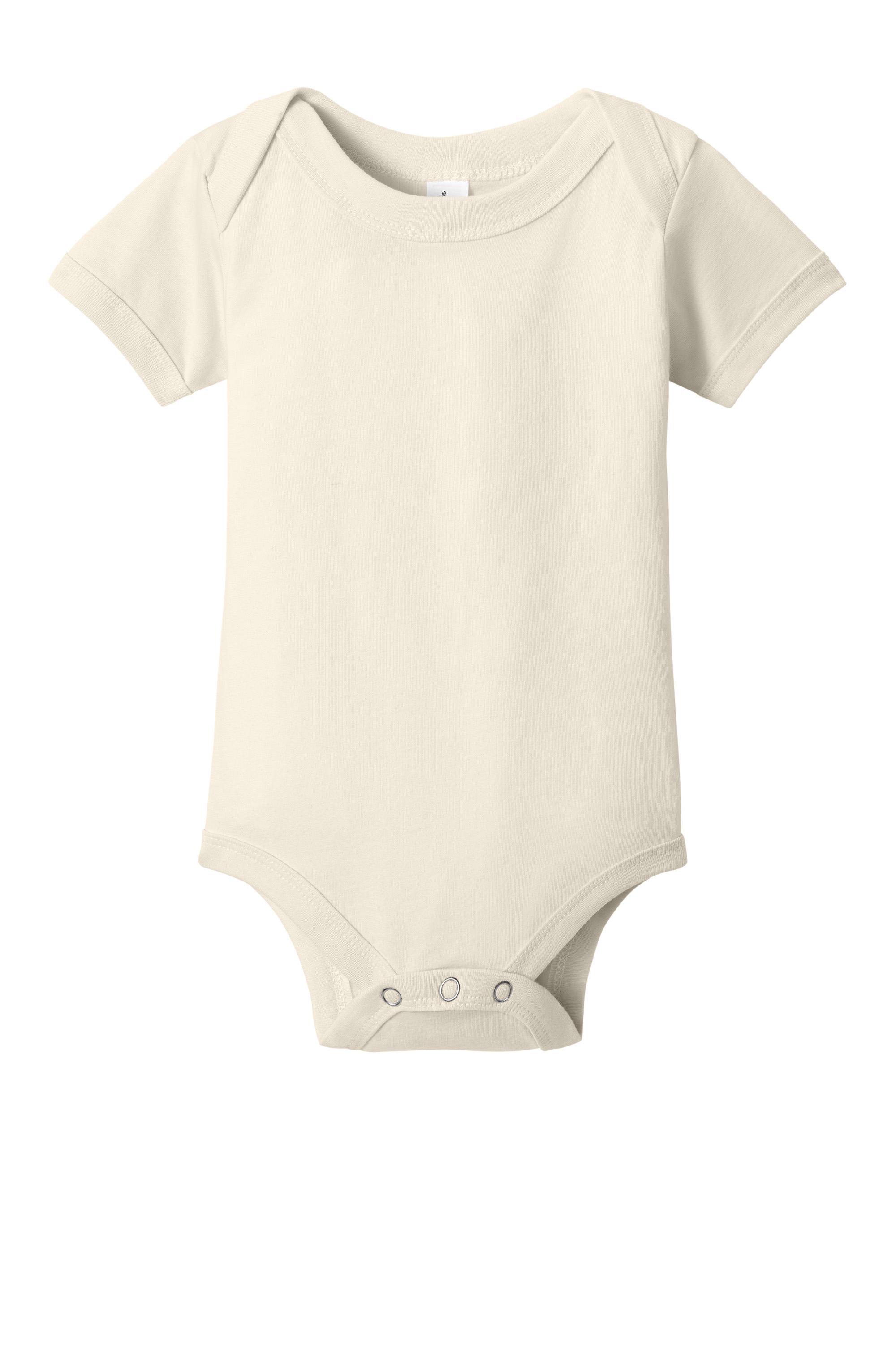 Bella+Canvas BC100B Infant Jersey Short Sleeve One Piece – Natural, 16-20 pieces, Blank