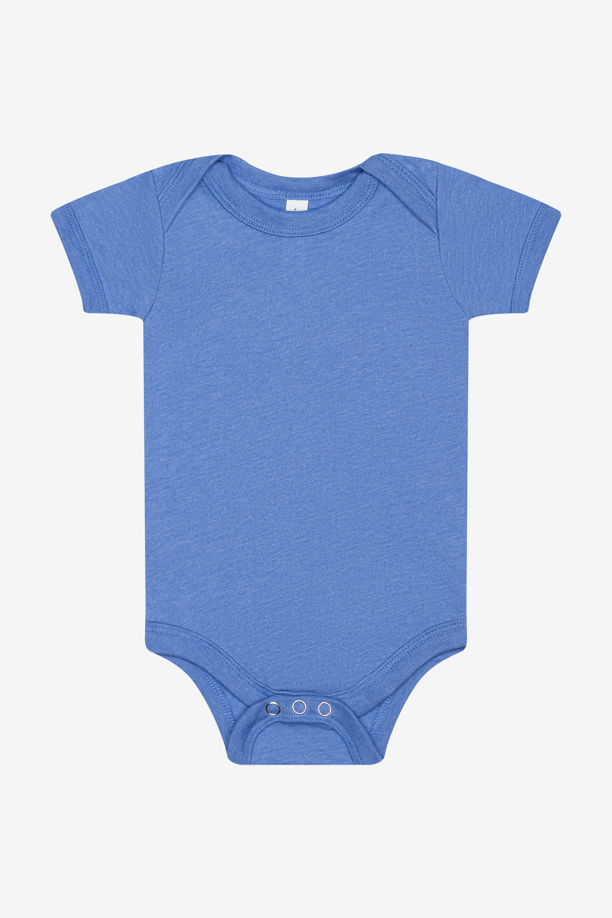 Bella+Canvas BC100B Infant Jersey Short Sleeve One Piece – Heather Columbia, 24-47 pieces, Blank