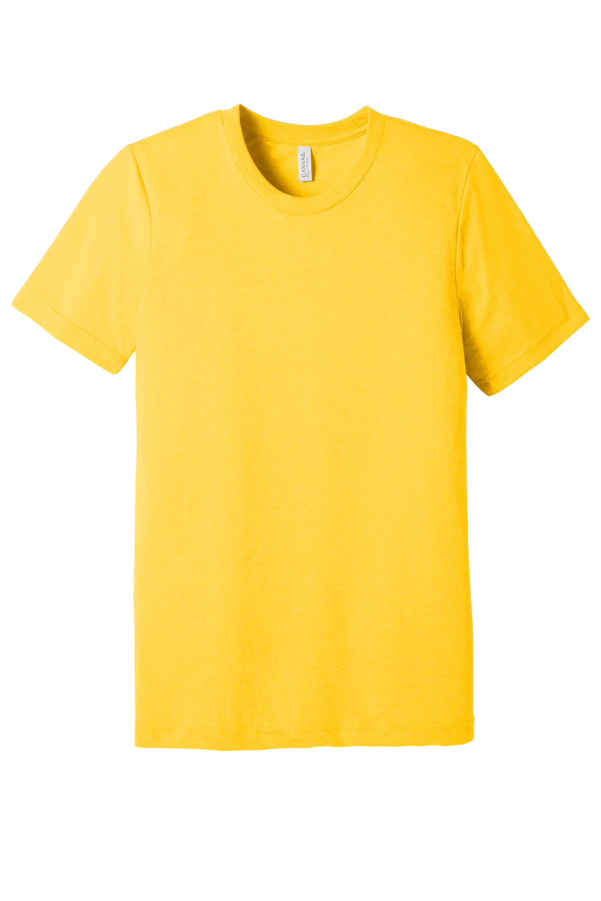 Bella+Canvas BC3413 Unisex Triblend Short Sleeve Tee – Yellow Gold Triblend, 16-20 pieces, Blank
