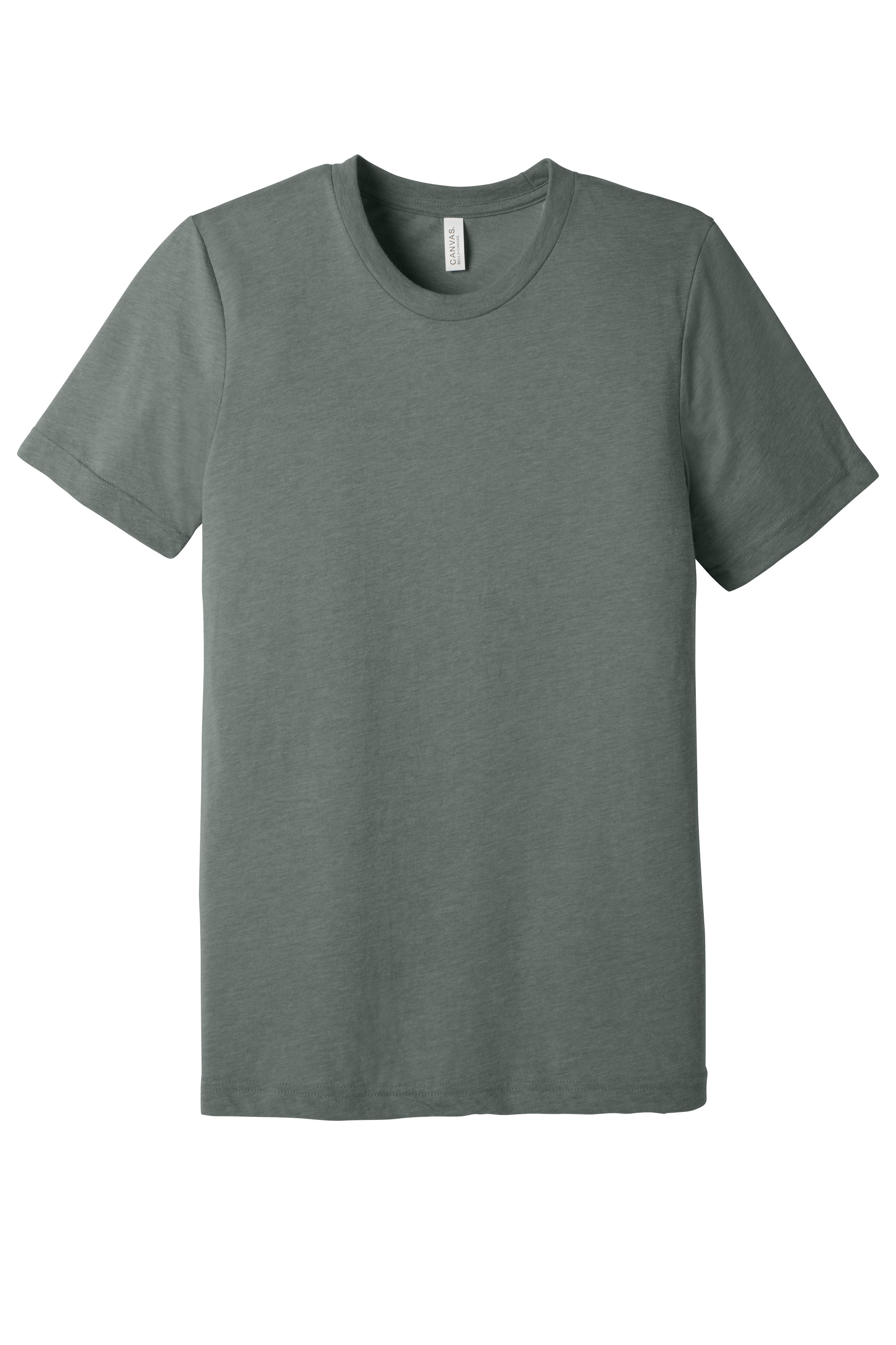 Bella+Canvas BC3413 Unisex Triblend Short Sleeve Tee – Blue Storm Triblend, 24-47 pieces, Blank