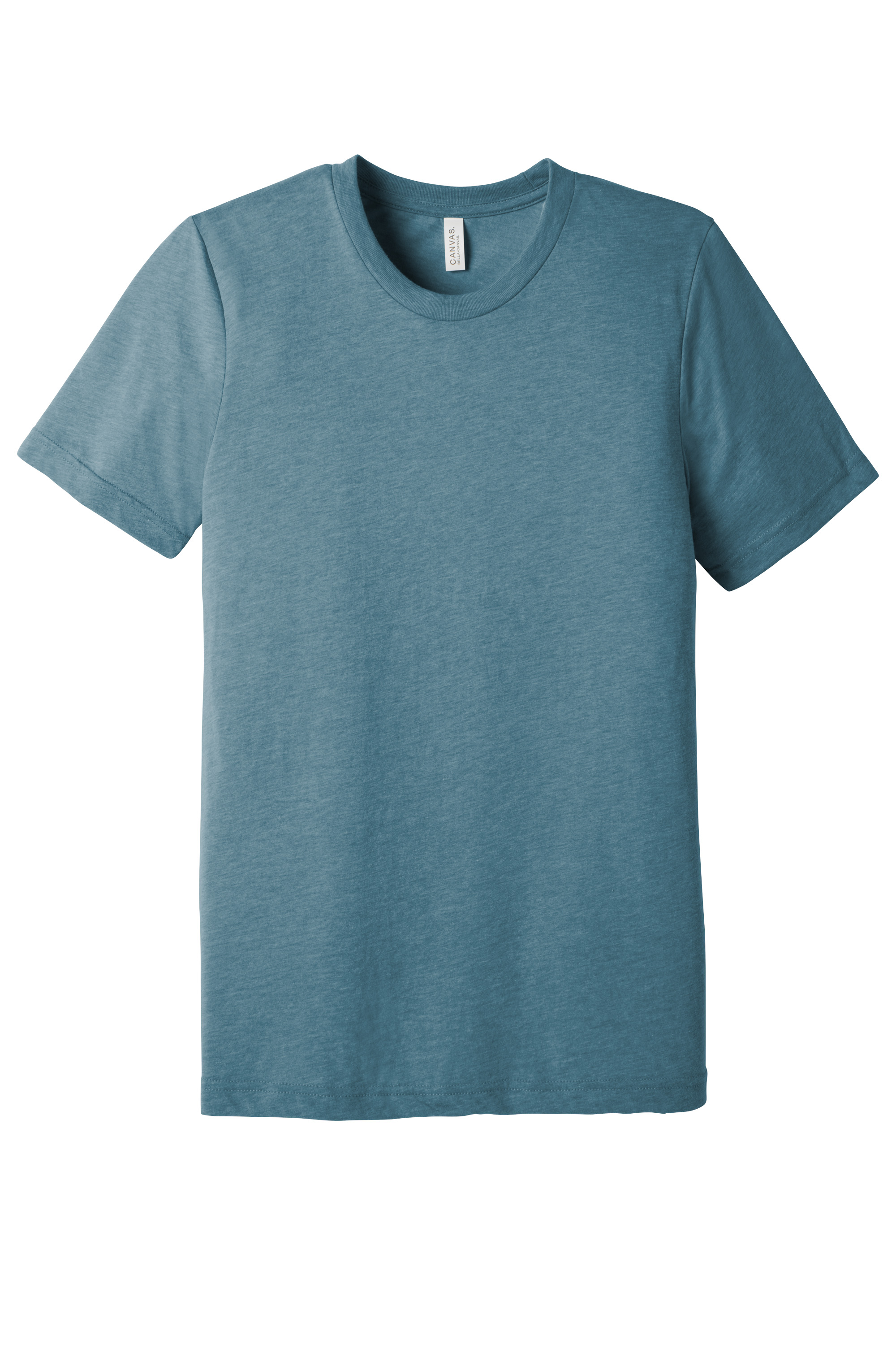 Bella+Canvas BC3413 Unisex Triblend Short Sleeve Tee – Denim Triblend, 13-15 pieces, Blank