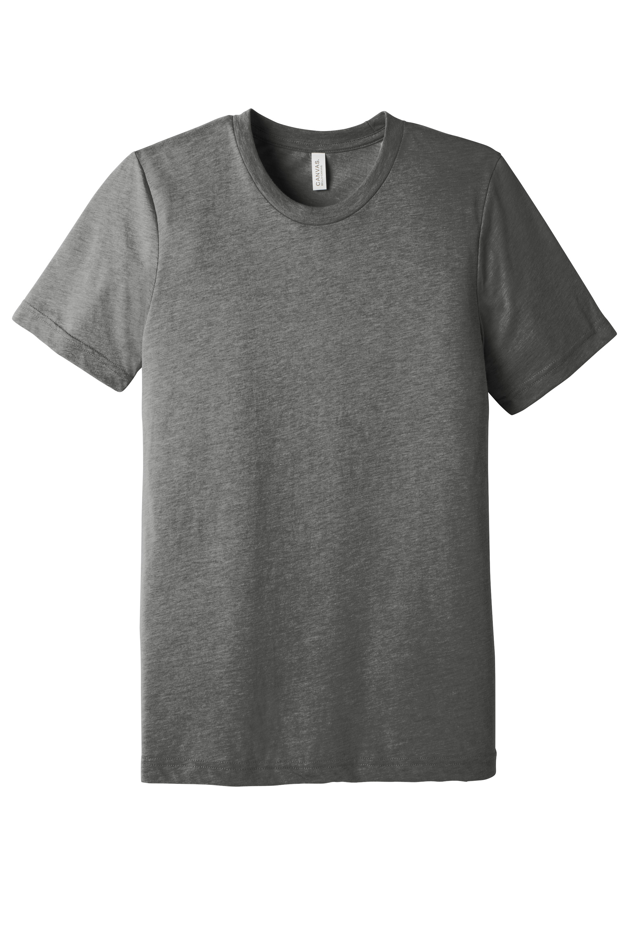 Bella+Canvas BC3413 Unisex Triblend Short Sleeve Tee – Grey Triblend, 1-3 pieces, Blank