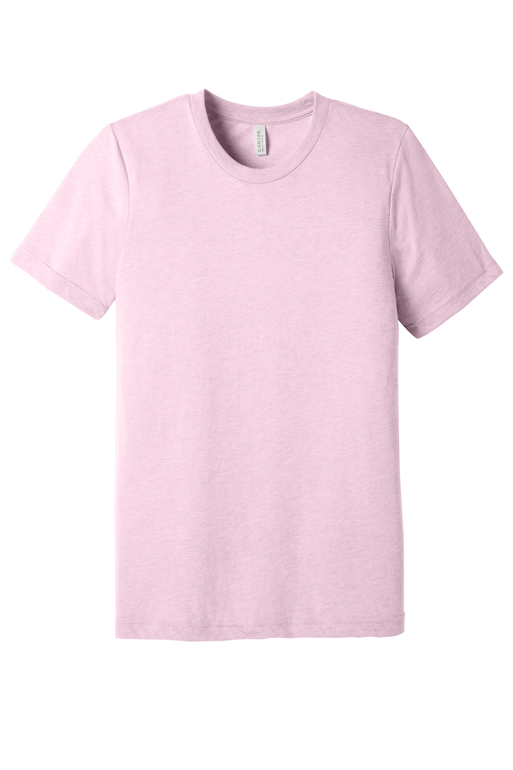 Bella+Canvas BC3413 Unisex Triblend Short Sleeve Tee – Pink Triblend, 13-15 pieces, Blank