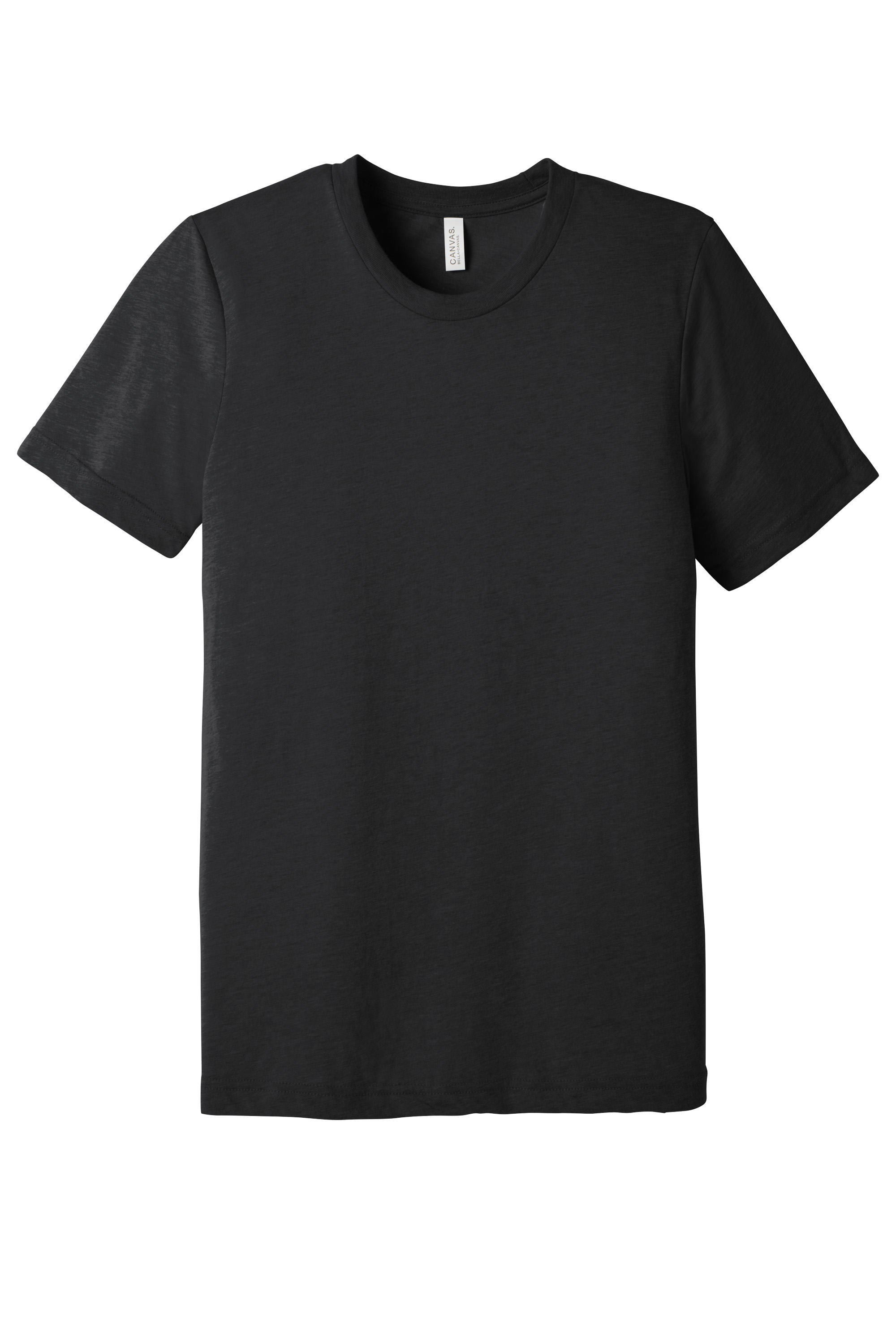 Bella+Canvas BC3413 Unisex Triblend Short Sleeve Tee – Solid Dark Grey Triblend, 24-47 pieces, Blank