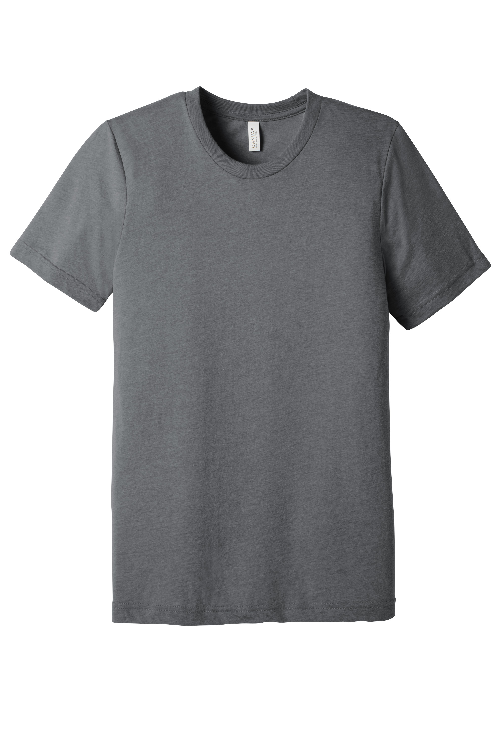 Bella+Canvas BC3413 Unisex Triblend Short Sleeve Tee – Storm Triblend, 9-12 pieces, Blank