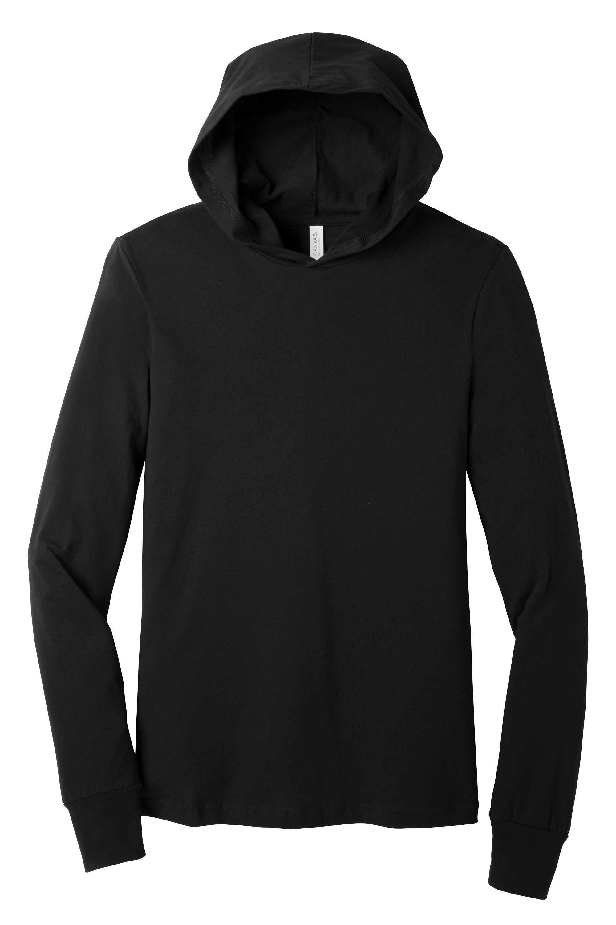 Bella+Canvas BC3512 Unisex Jersey Long Sleeve Tee – Charcoal Black Triblend, Custom Qty, Blank