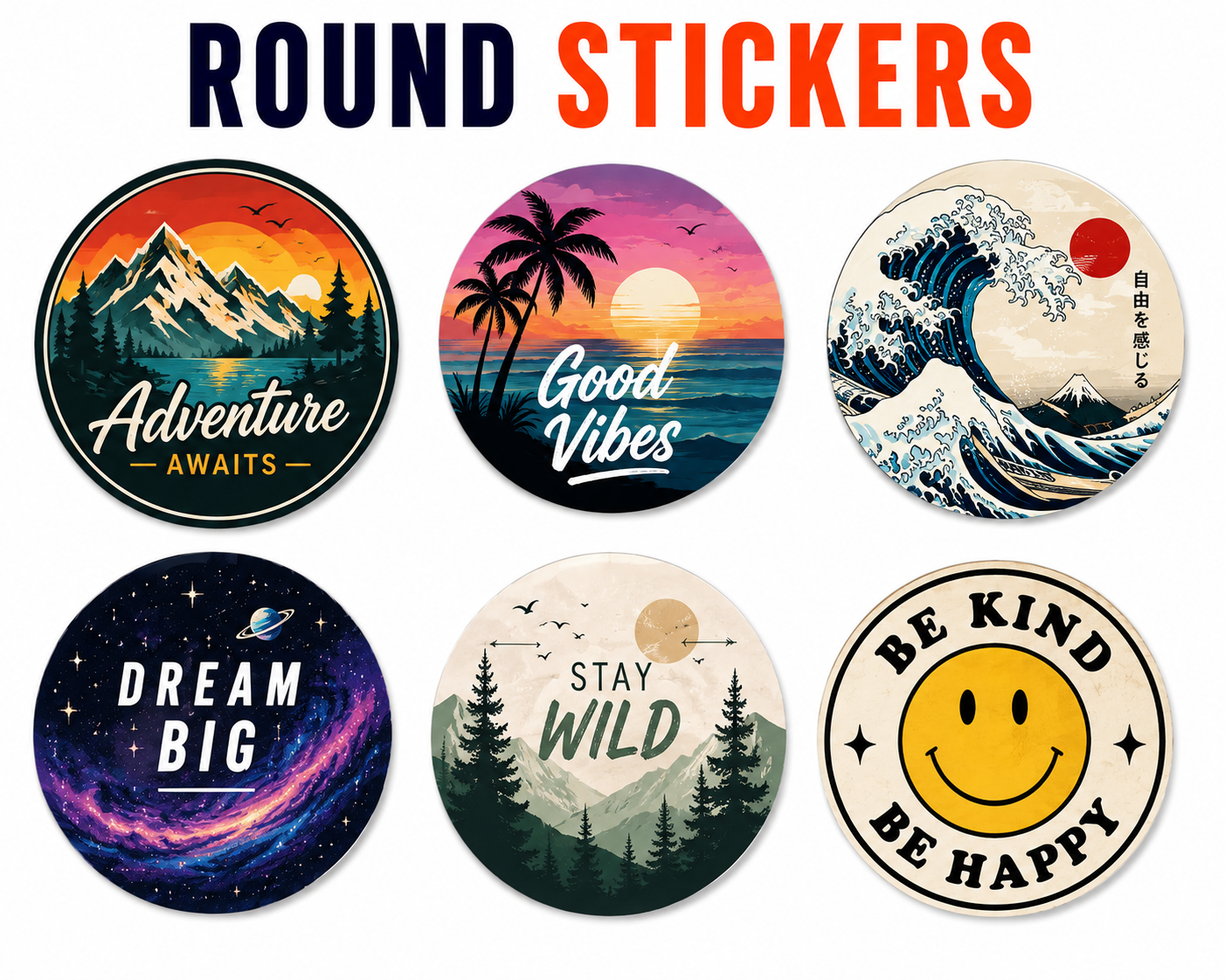 Standard Stickers- 70lb Sticker with split liner - Rectangle — 2 x 3