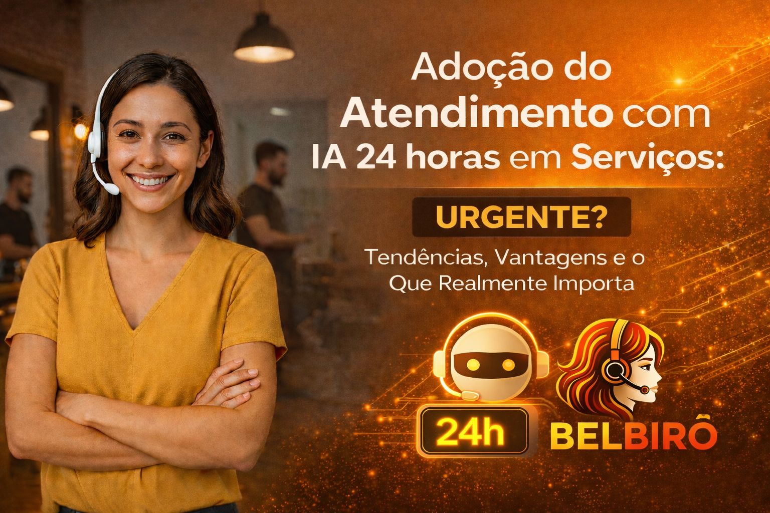 Adoção do Atendimento com IA 24 horas em Serviços: Urgente? Tendências, Vantagens e o Que Realmente Importa