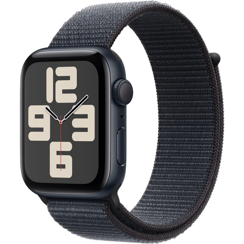 Apple Watch SE (GPS), Sport Loop -ranneke, 44 mm