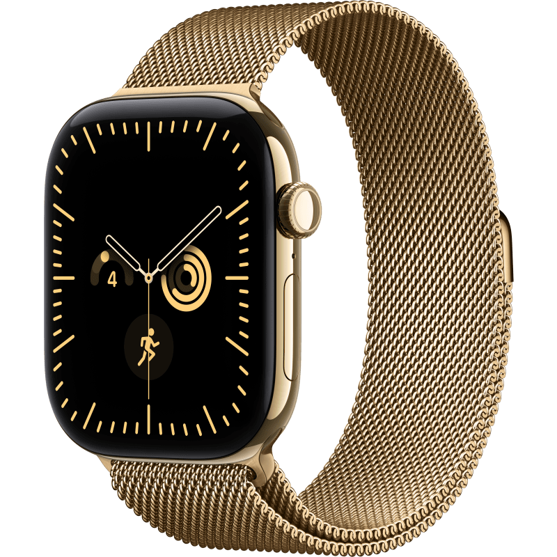 Apple Watch Series 12 (GPS + Cellular) -älykello, titaani, 46 mm