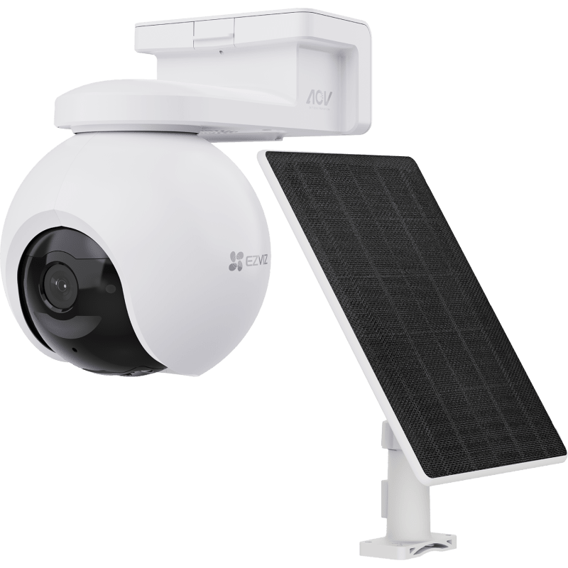 EZVIZ EB8 Pro 4K Kit 4G -valvontakamera aurinkopaneelilla